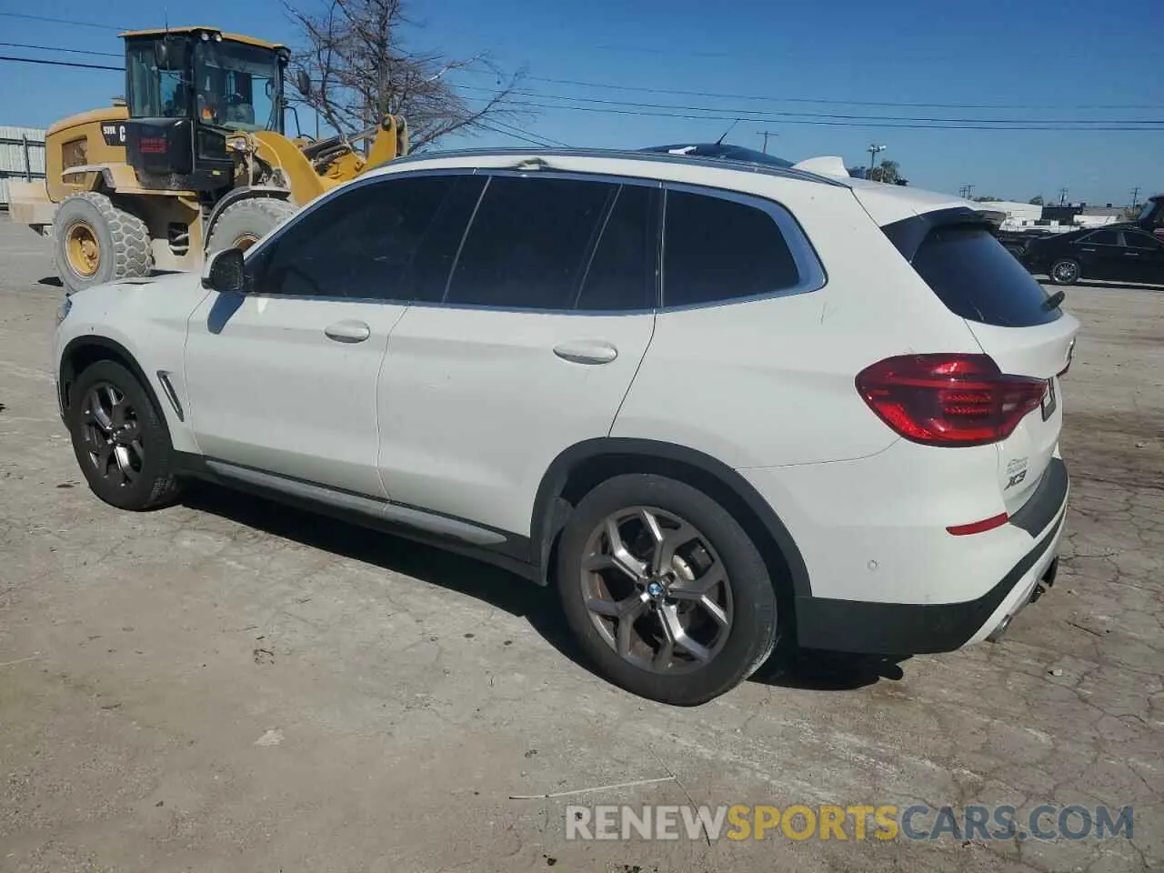 2 Photograph of a damaged car 5UXTY5C00M9D90504 BMW X3 2021