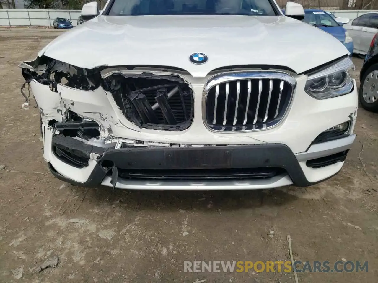 9 Photograph of a damaged car 5UXTY5C00M9E81143 BMW X3 2021