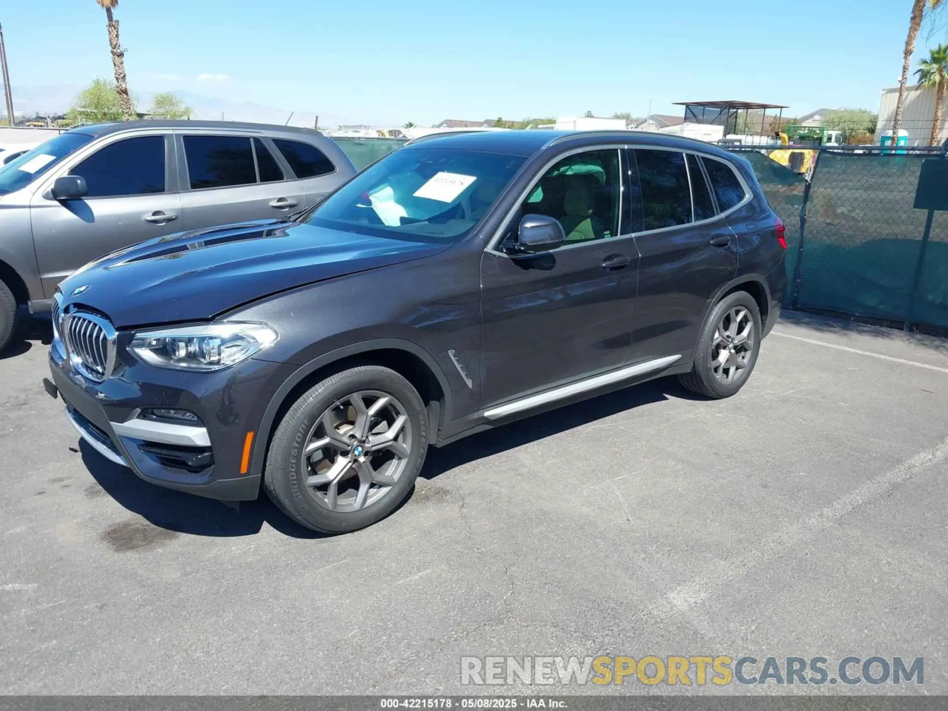 2 Photograph of a damaged car 5UXTY5C00M9E87427 BMW X3 2021