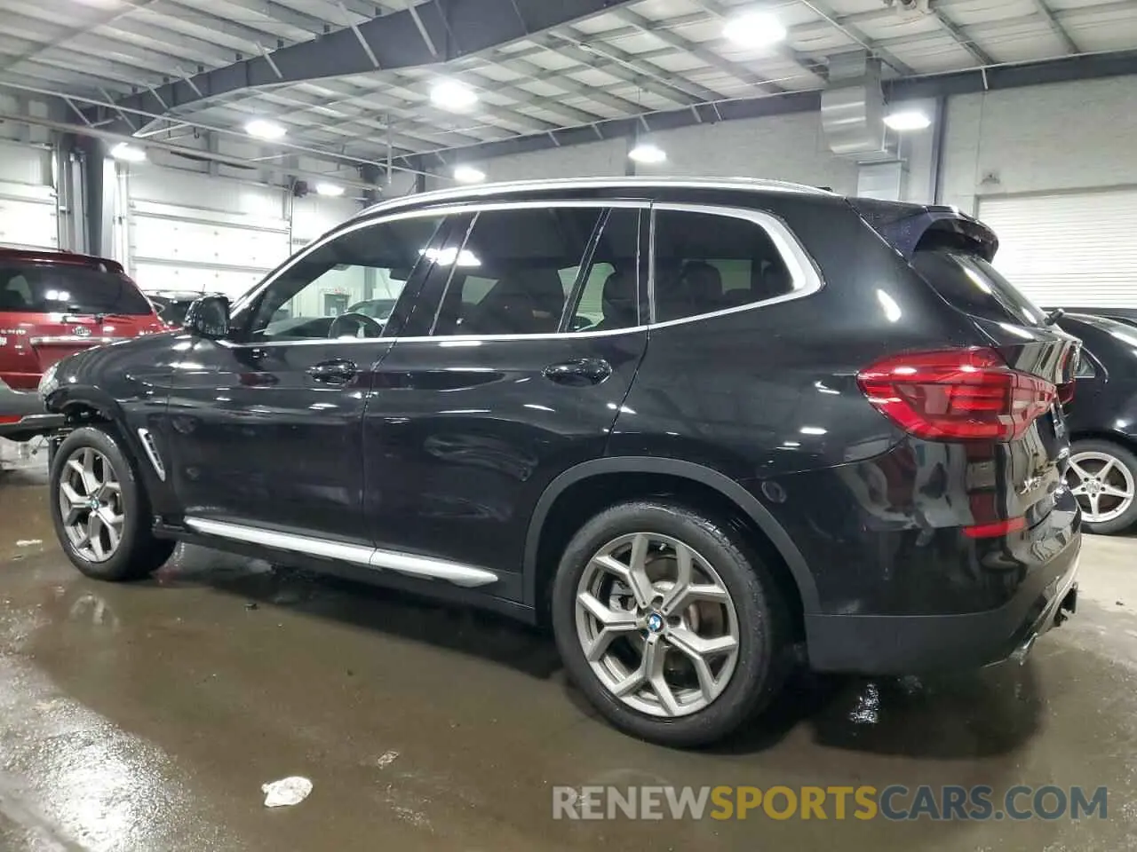 2 Photograph of a damaged car 5UXTY5C00M9G20803 BMW X3 2021