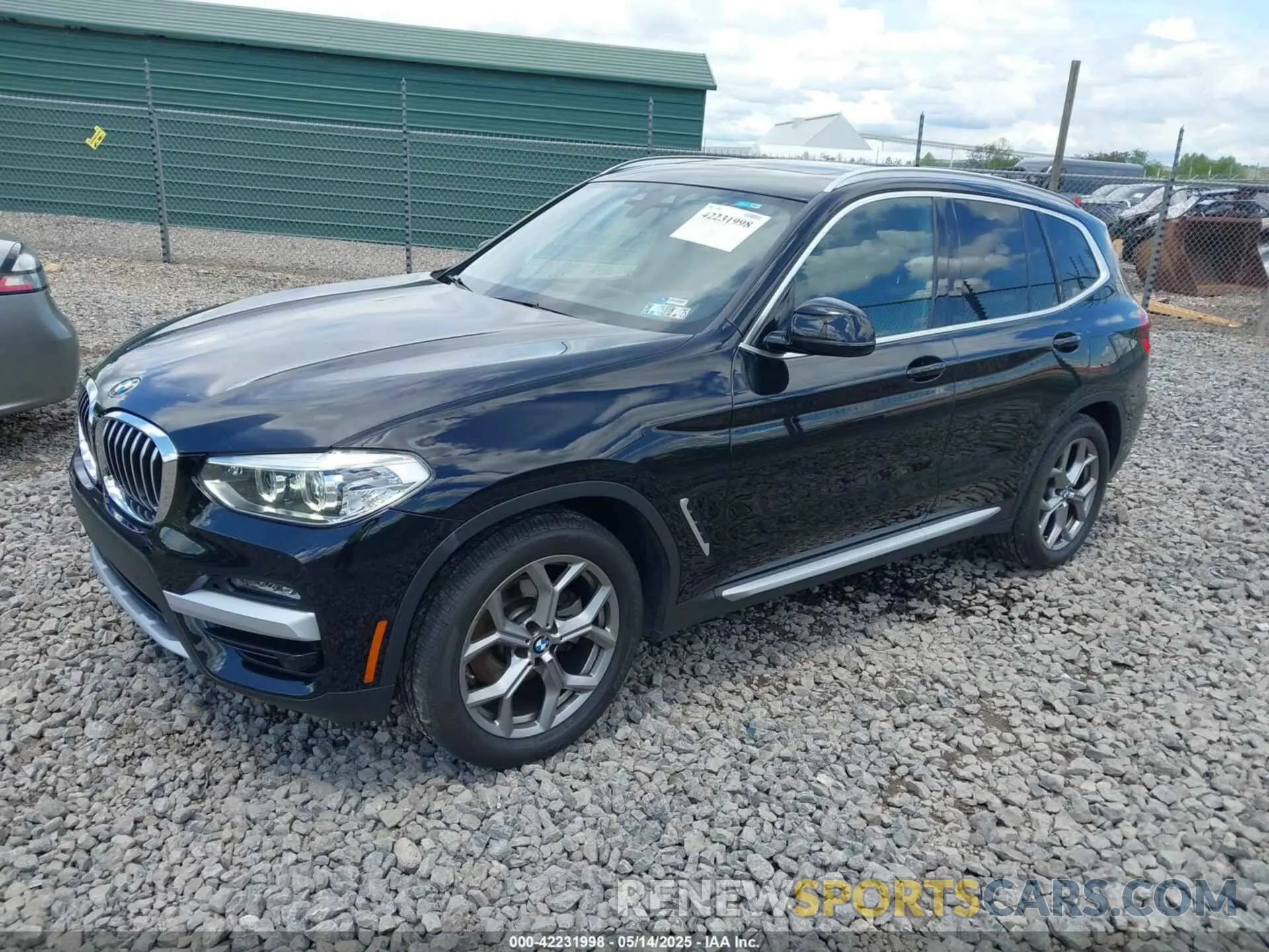 2 Photograph of a damaged car 5UXTY5C00M9H04412 BMW X3 2021