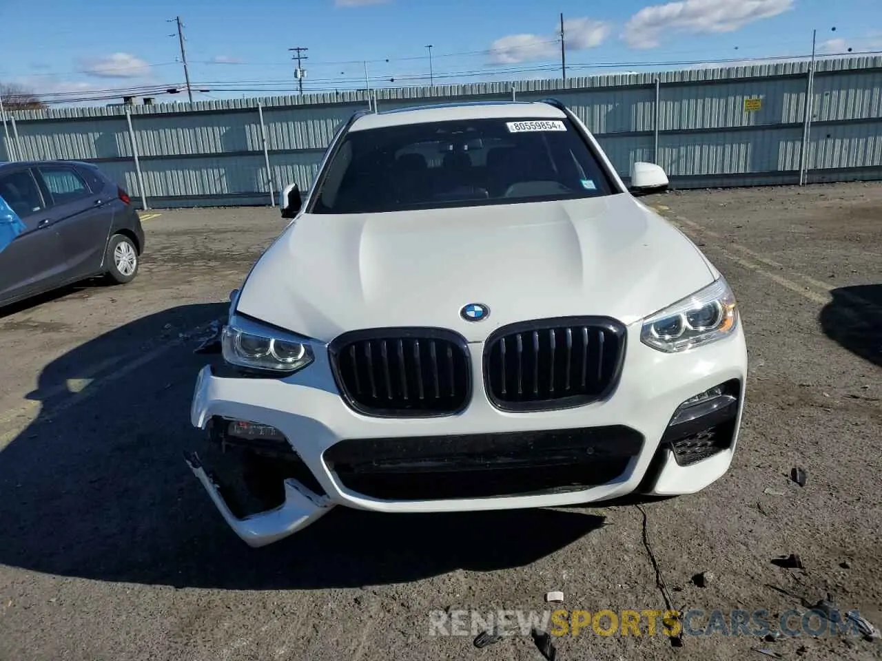 5 Photograph of a damaged car 5UXTY5C00M9H43999 BMW X3 2021