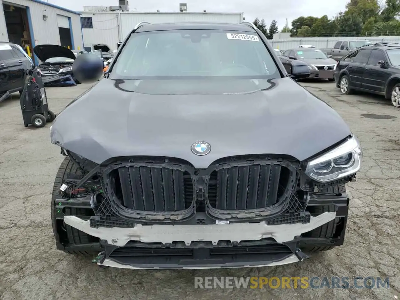 5 Photograph of a damaged car 5UXTY5C00M9H56123 BMW X3 2021