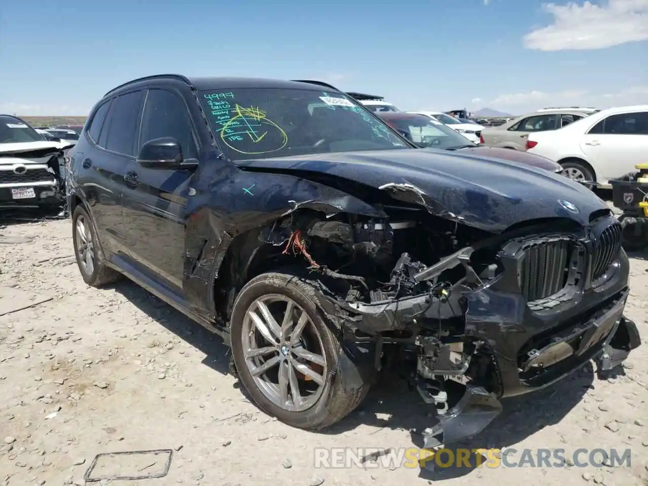 9 Photograph of a damaged car 5UXTY5C01M9E03759 BMW X3 2021