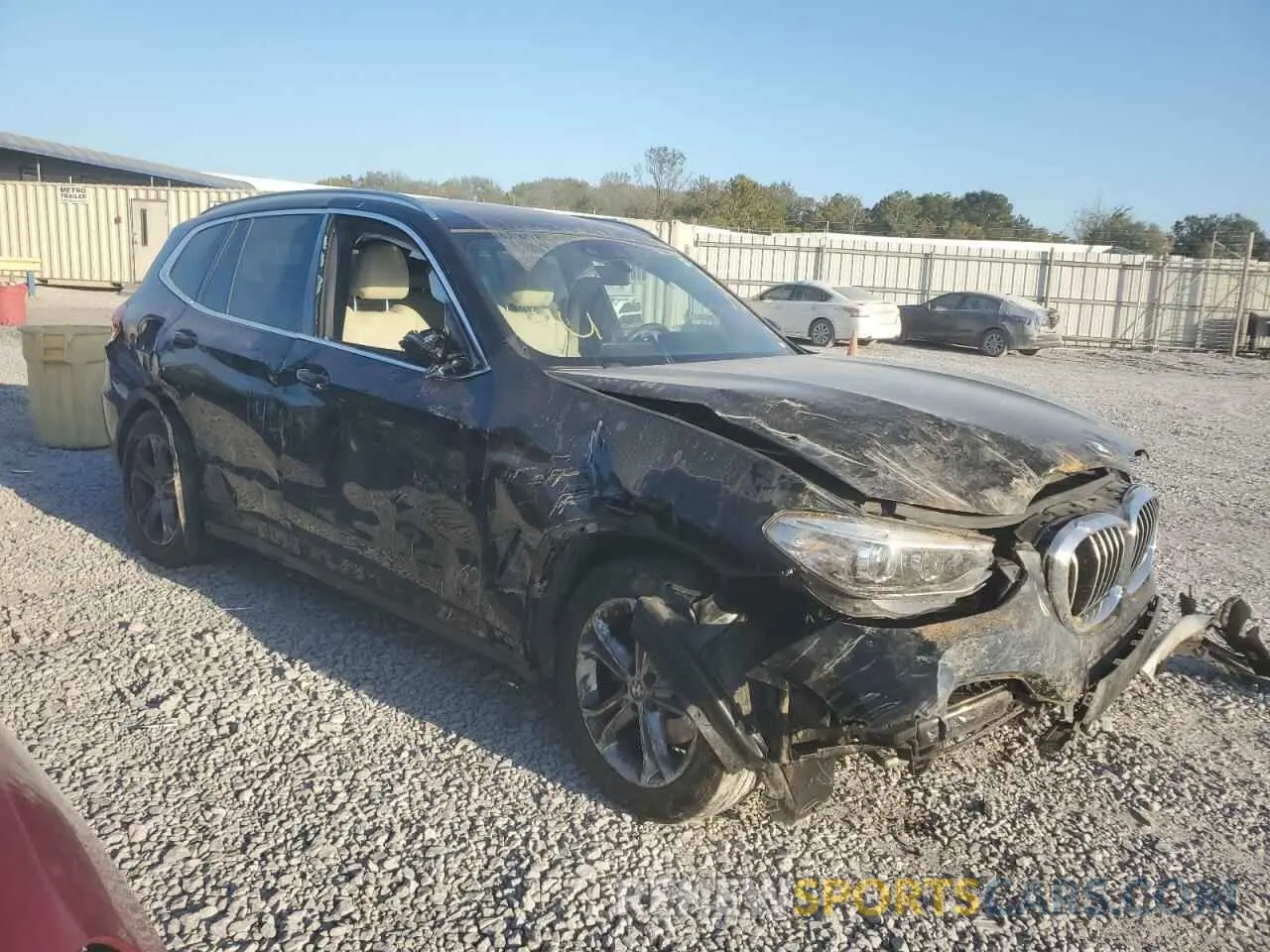 4 Photograph of a damaged car 5UXTY5C01M9F31032 BMW X3 2021