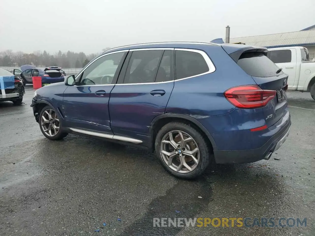 2 Photograph of a damaged car 5UXTY5C01M9H12745 BMW X3 2021