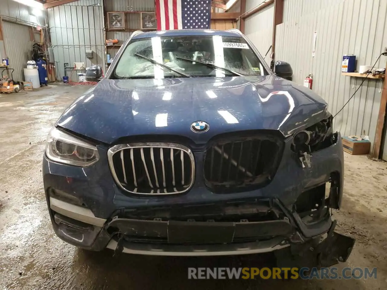 5 Photograph of a damaged car 5UXTY5C01M9H92516 BMW X3 2021