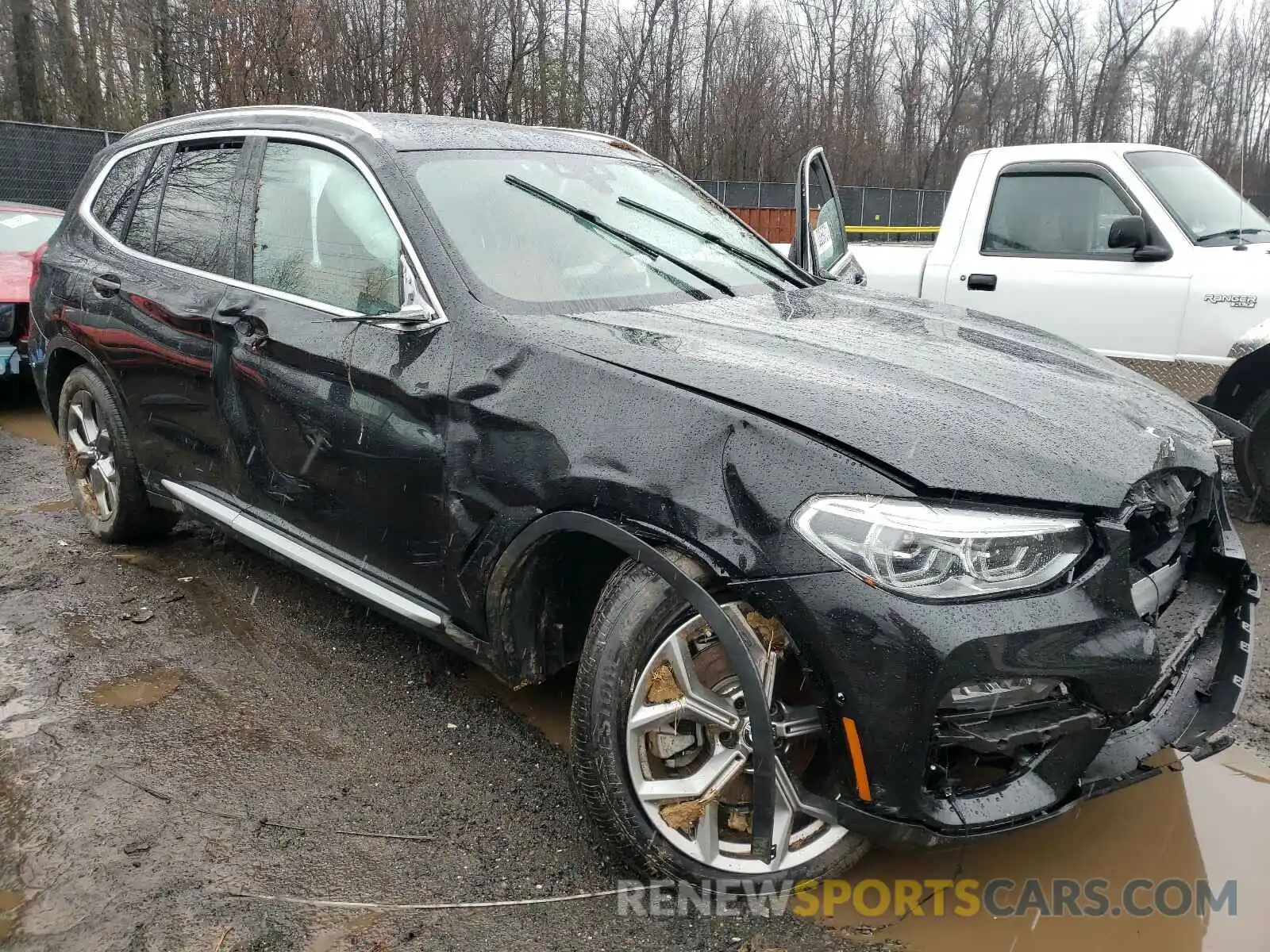 1 Photograph of a damaged car 5UXTY5C02M9E03415 BMW X3 2021