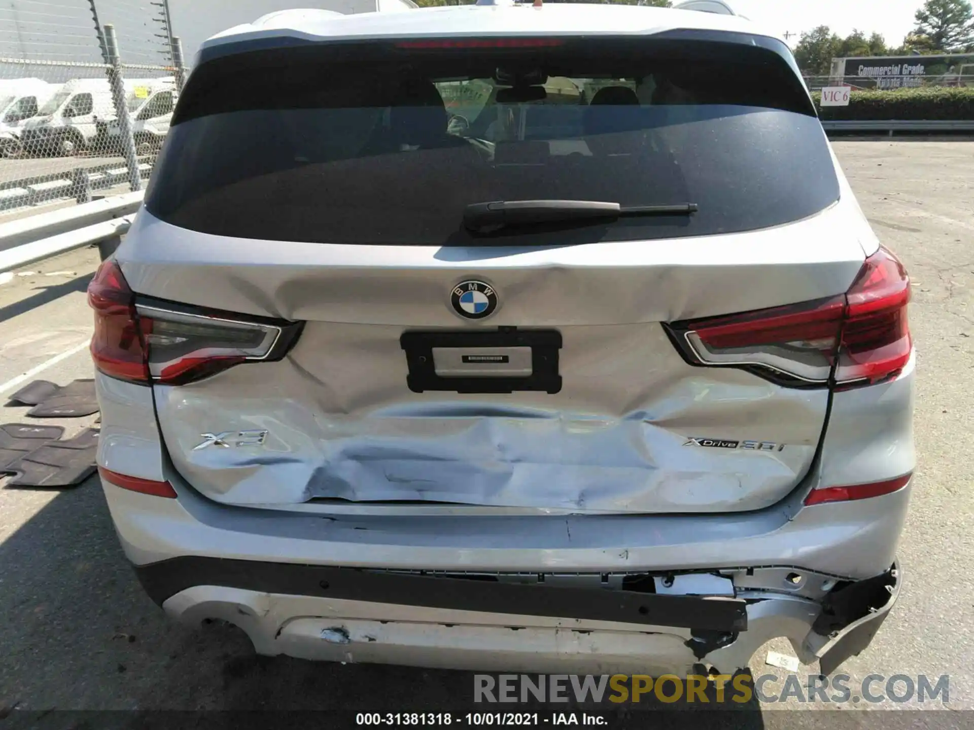 6 Photograph of a damaged car 5UXTY5C02M9E14124 BMW X3 2021