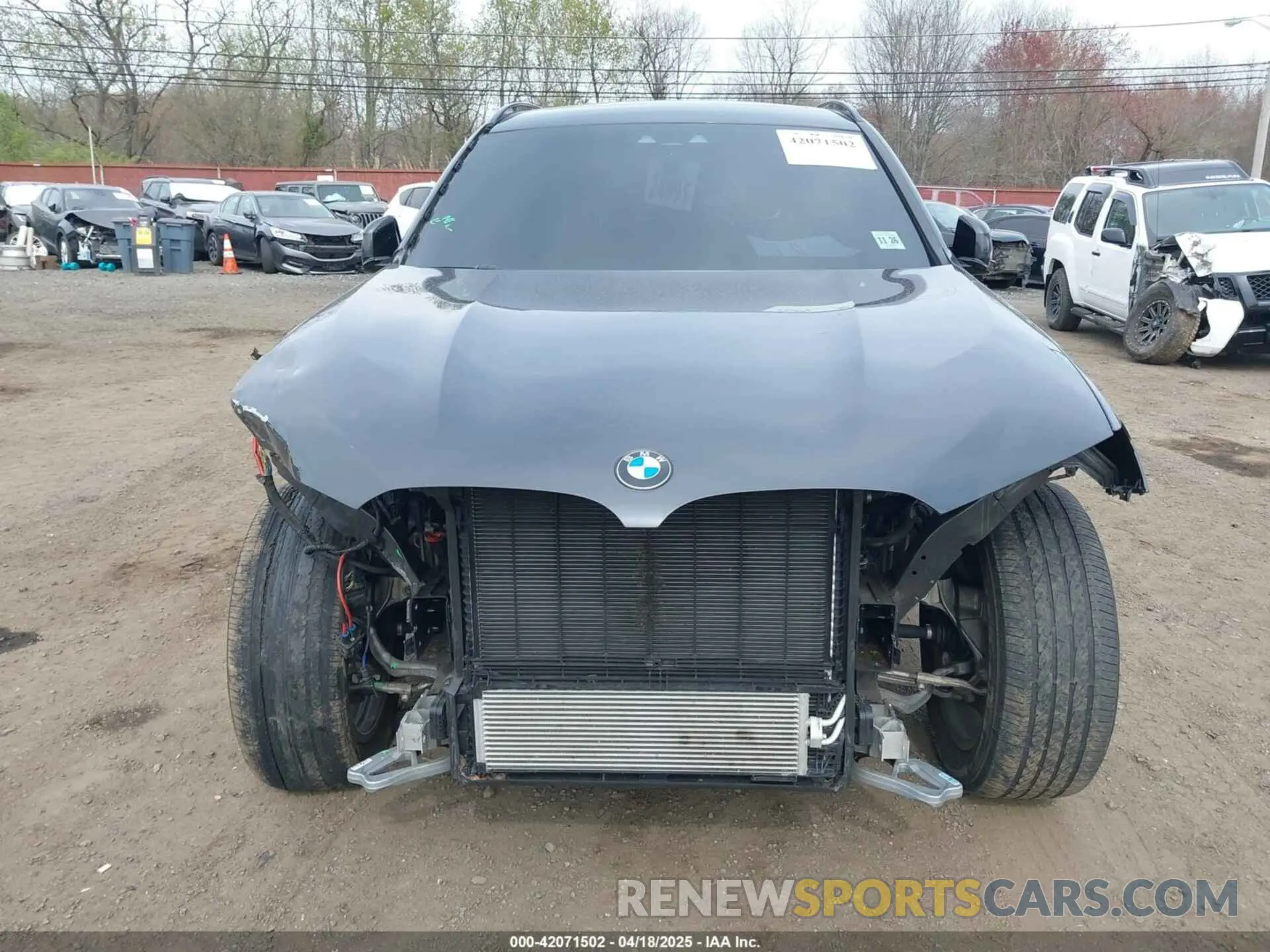 12 Photograph of a damaged car 5UXTY5C02M9E19758 BMW X3 2021