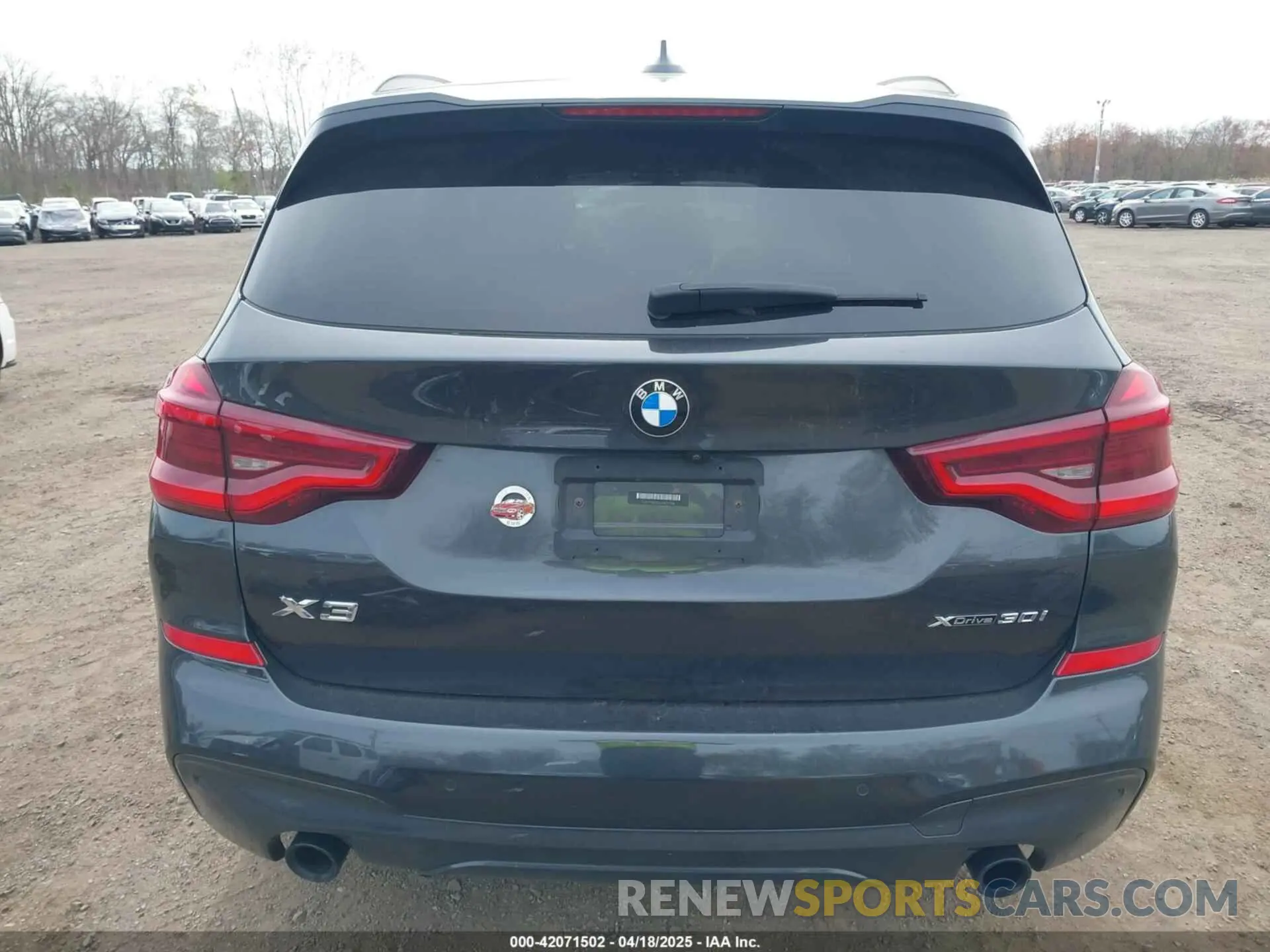 16 Photograph of a damaged car 5UXTY5C02M9E19758 BMW X3 2021