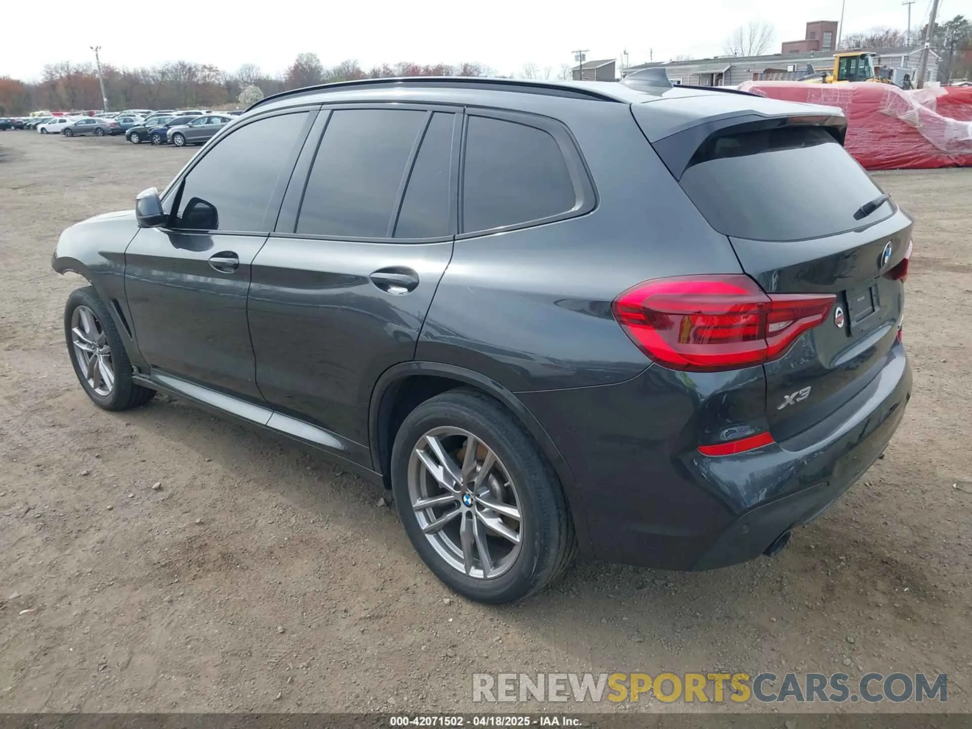 3 Photograph of a damaged car 5UXTY5C02M9E19758 BMW X3 2021