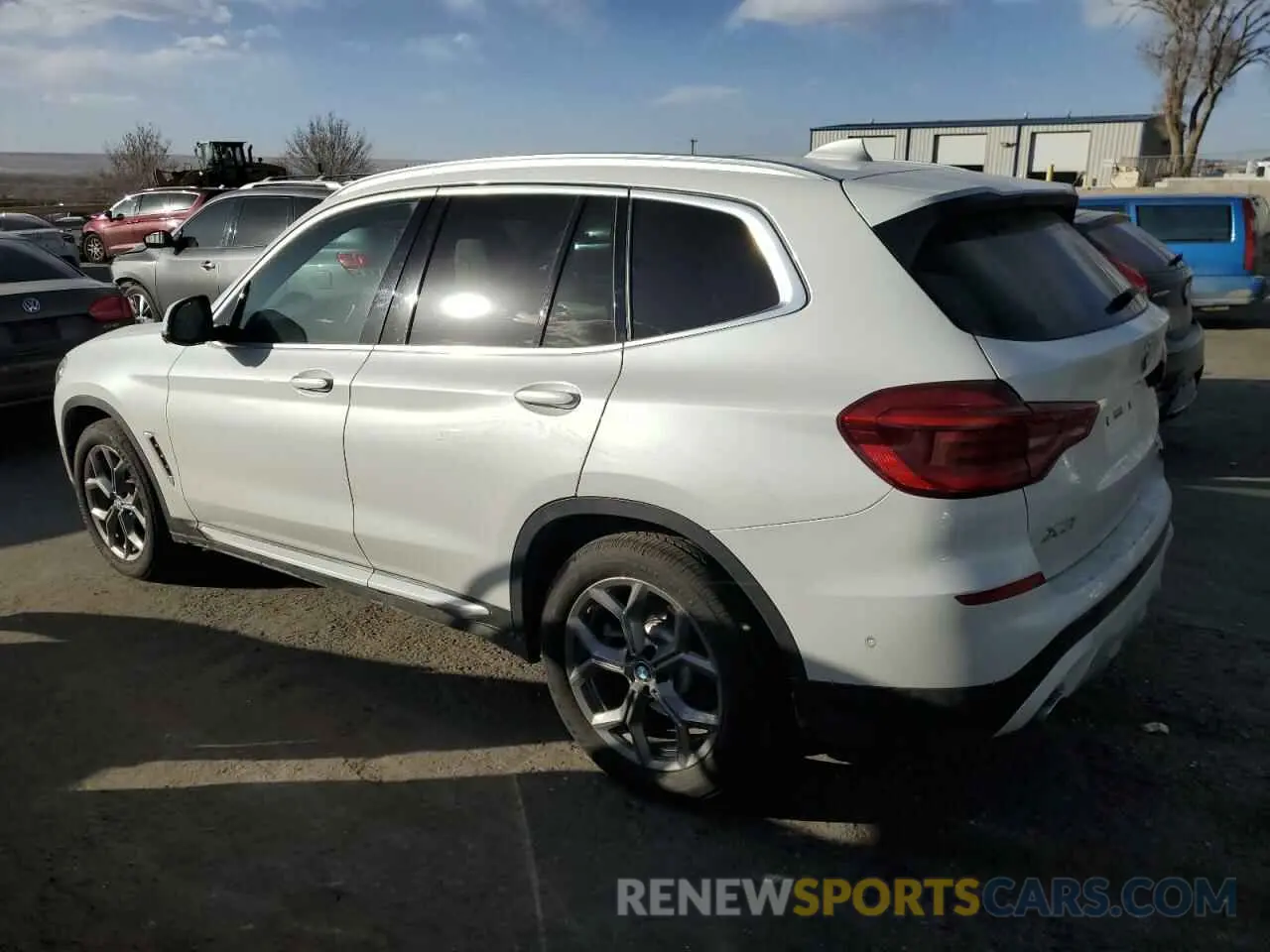 2 Photograph of a damaged car 5UXTY5C02M9E48368 BMW X3 2021