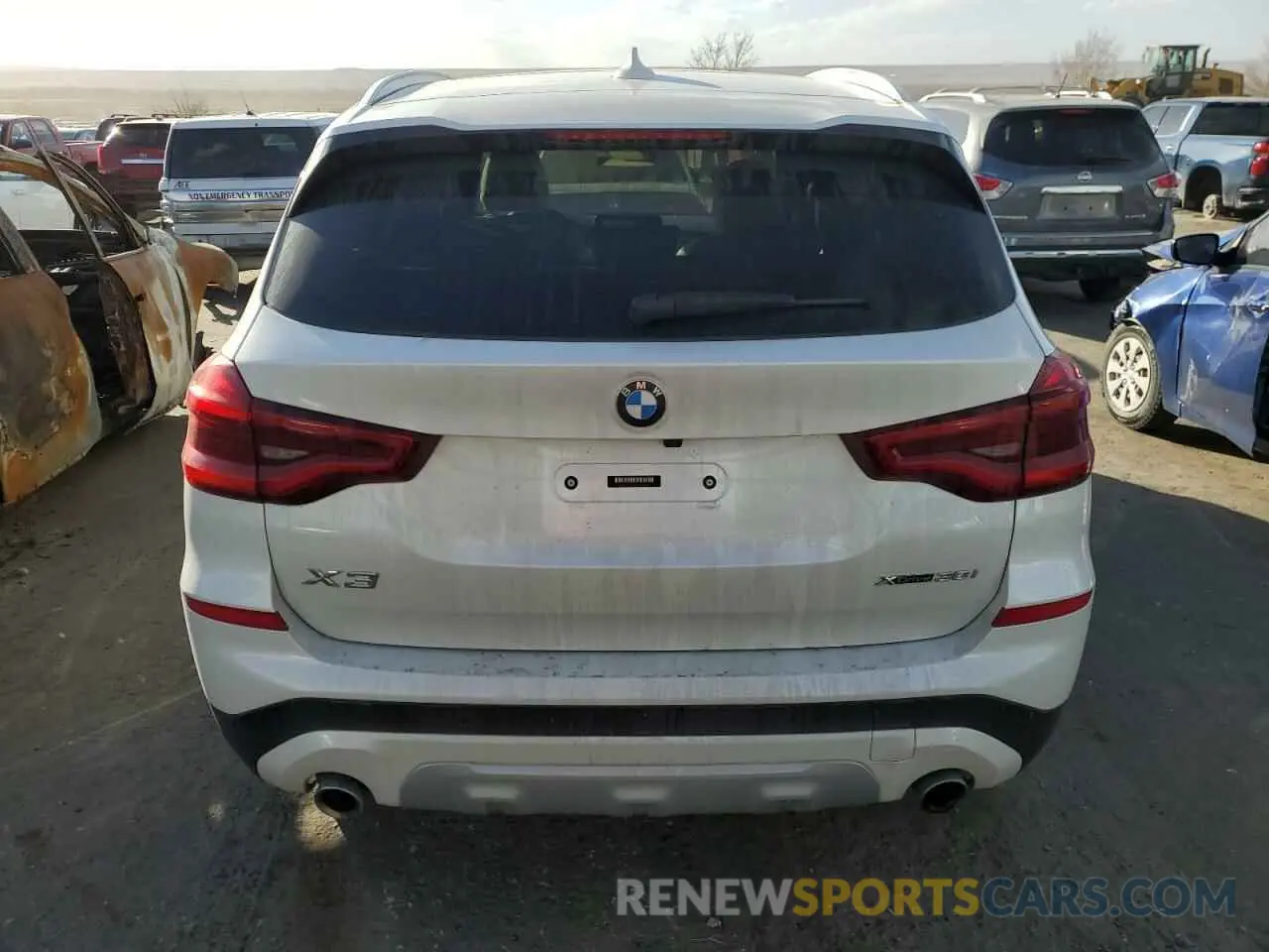 6 Photograph of a damaged car 5UXTY5C02M9E48368 BMW X3 2021
