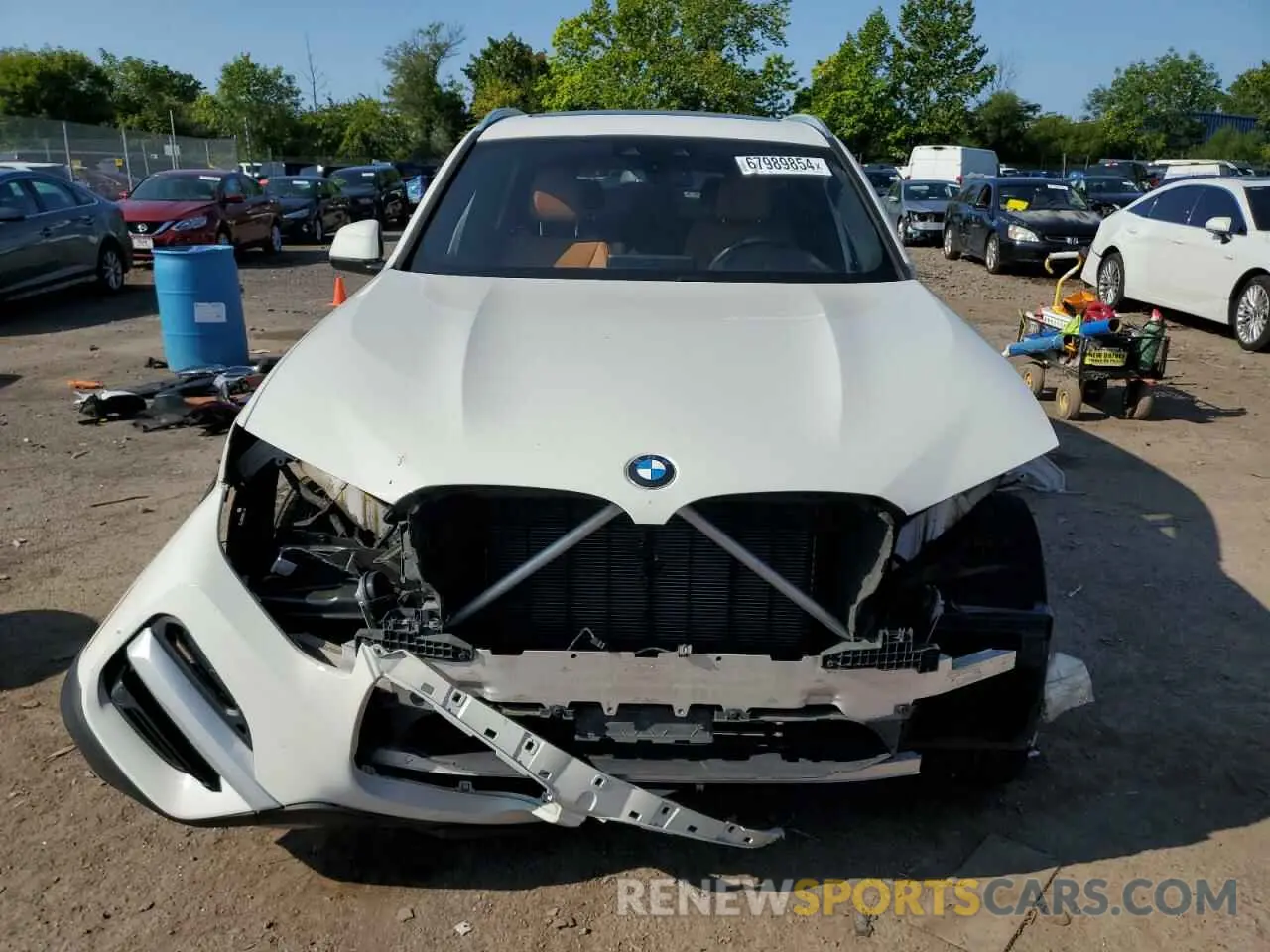 5 Photograph of a damaged car 5UXTY5C02M9E67096 BMW X3 2021