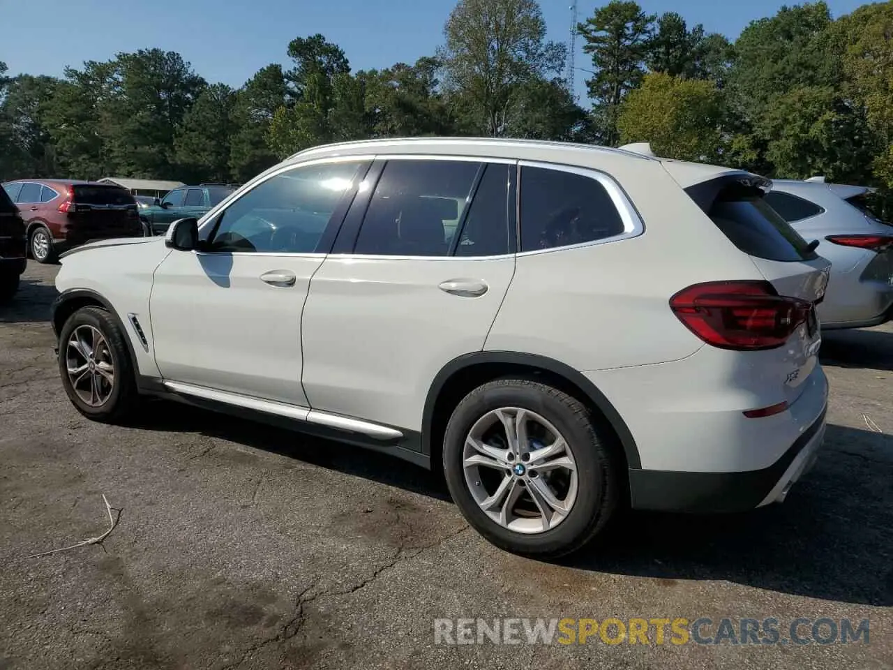 2 Photograph of a damaged car 5UXTY5C02M9G11570 BMW X3 2021