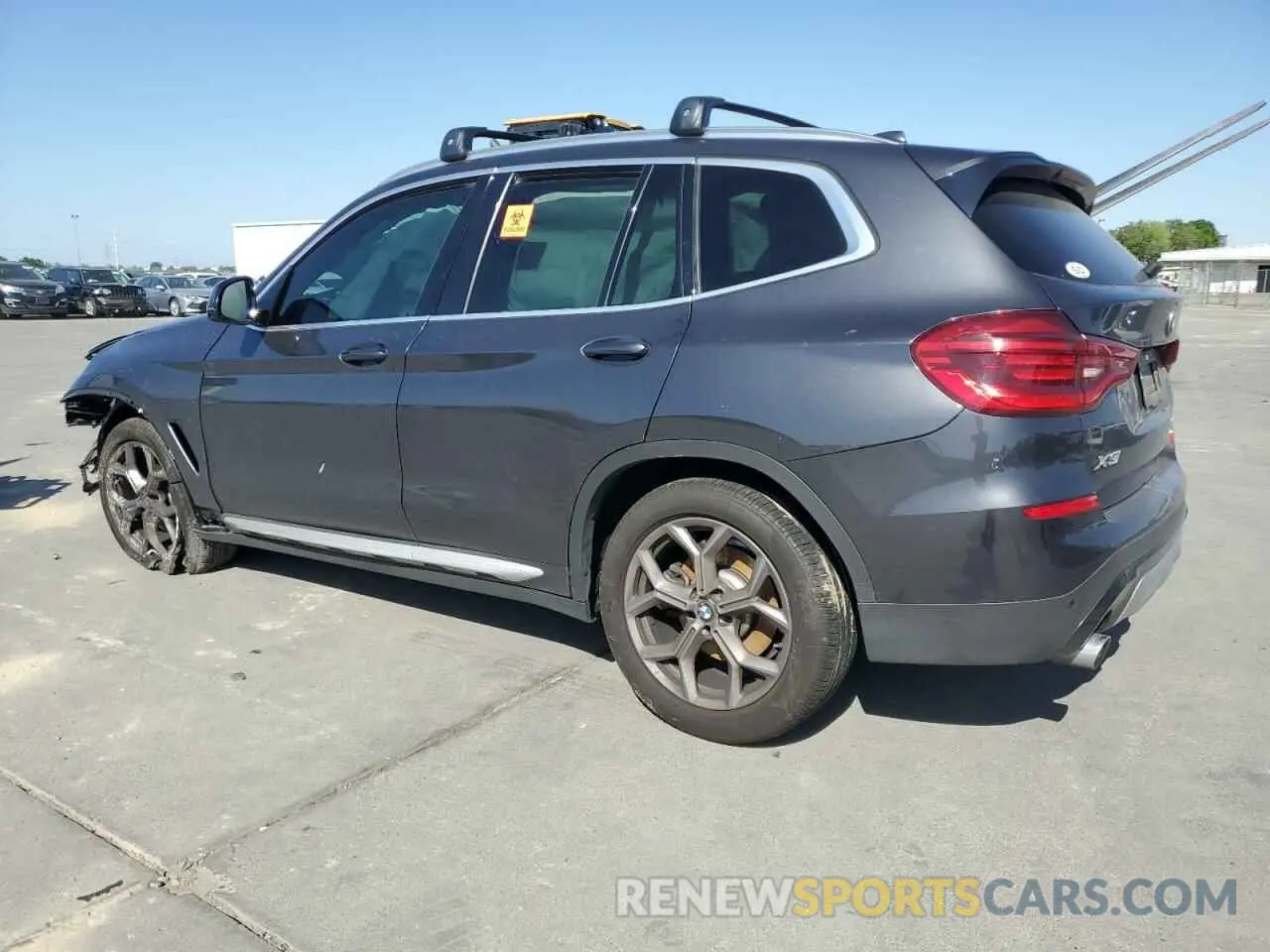 2 Photograph of a damaged car 5UXTY5C02M9H10261 BMW X3 2021