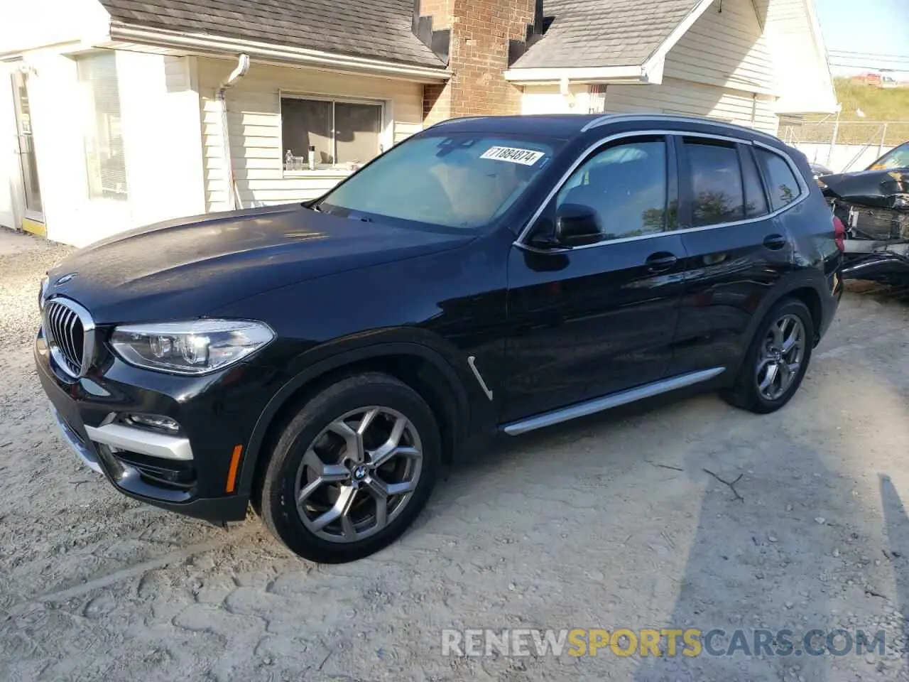 1 Photograph of a damaged car 5UXTY5C02M9H37136 BMW X3 2021