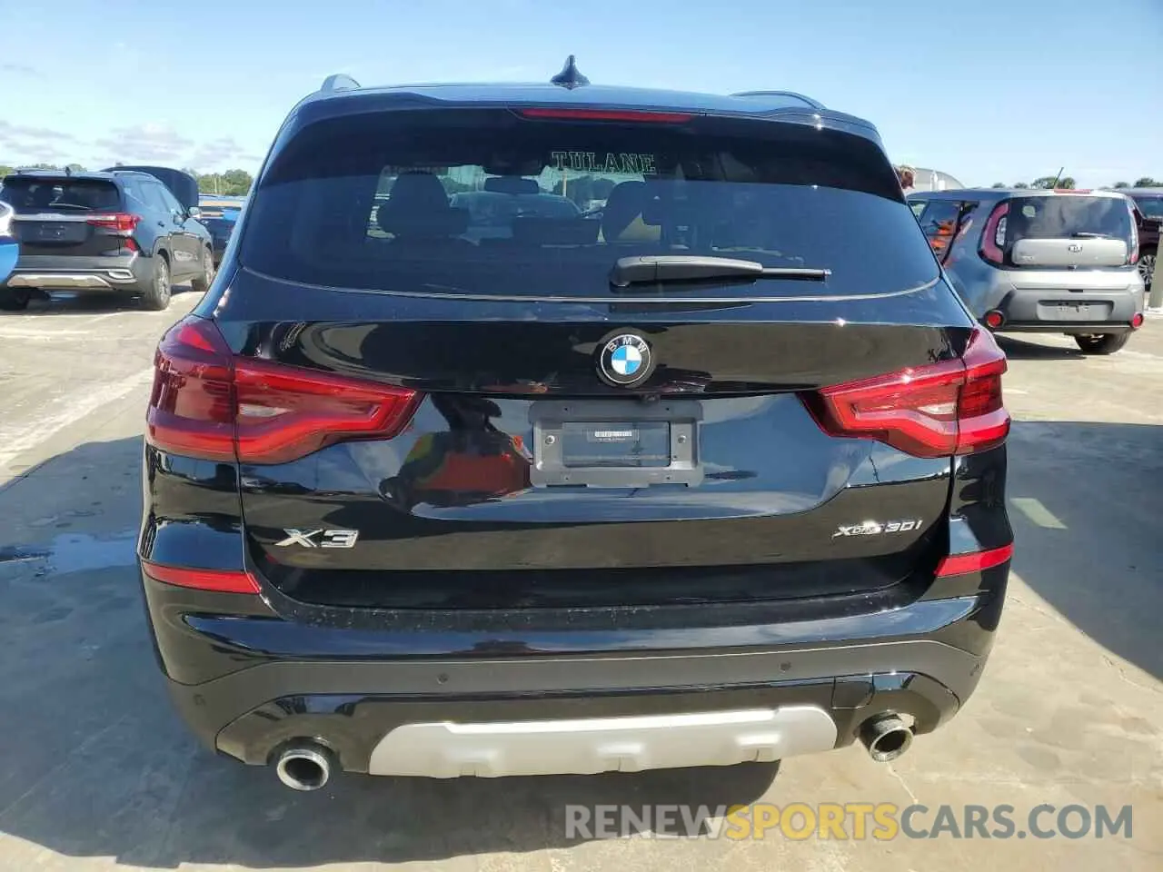 6 Photograph of a damaged car 5UXTY5C03M9E33247 BMW X3 2021