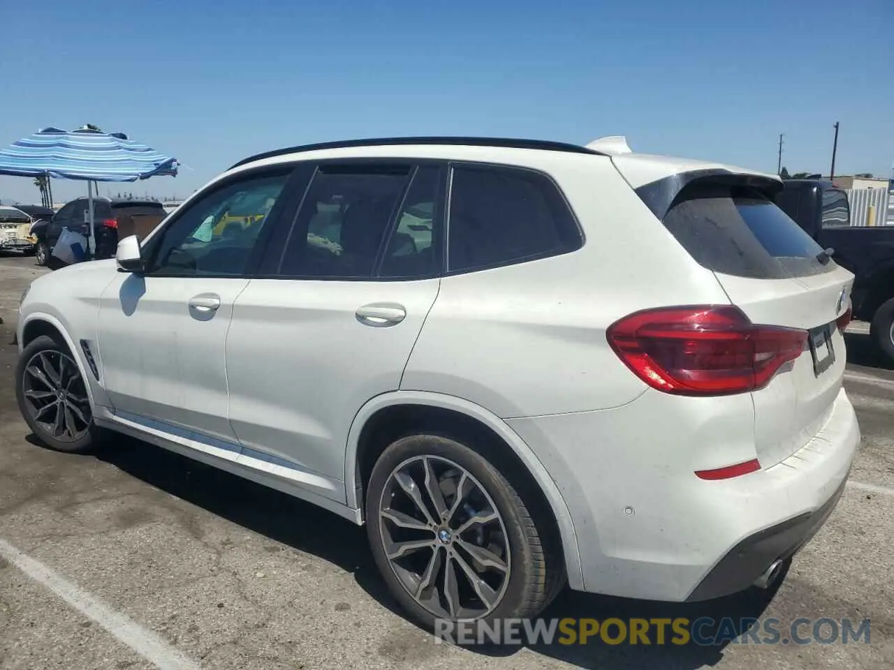 2 Photograph of a damaged car 5UXTY5C03M9E84599 BMW X3 2021