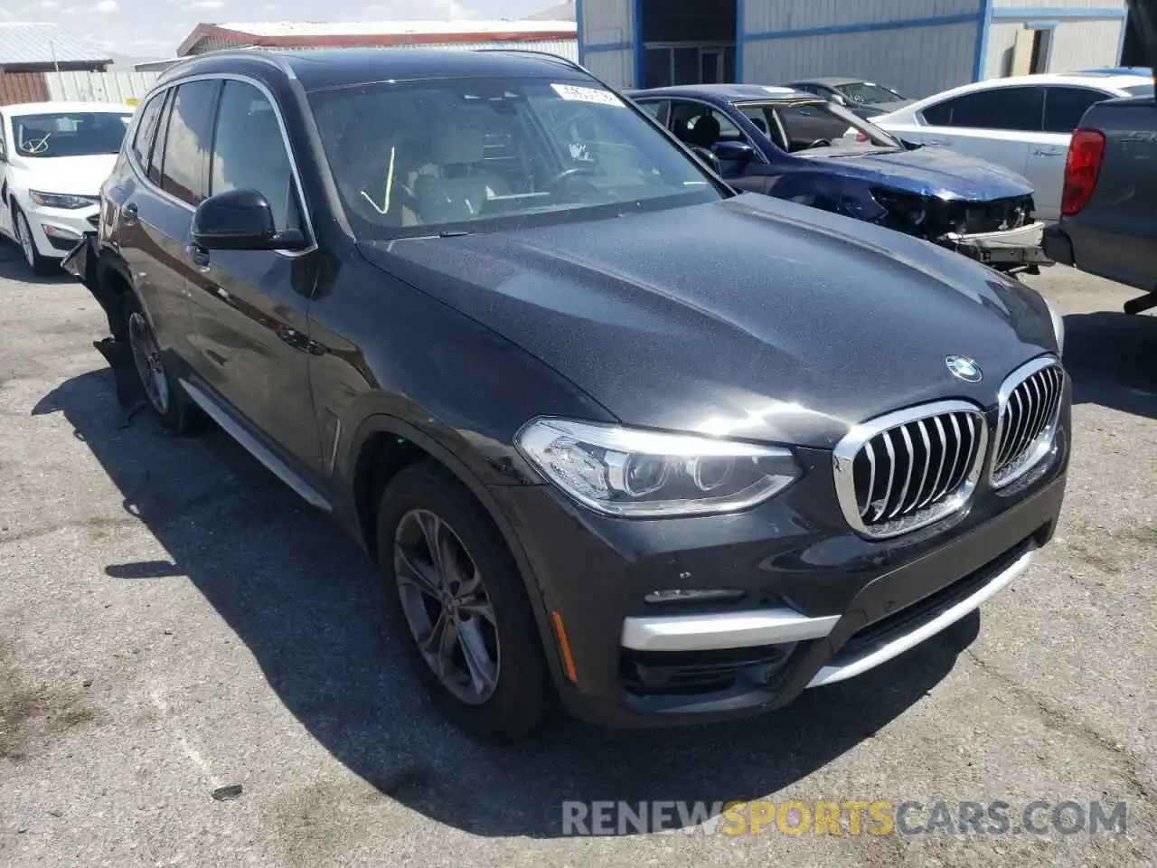 1 Photograph of a damaged car 5UXTY5C03M9H29031 BMW X3 2021