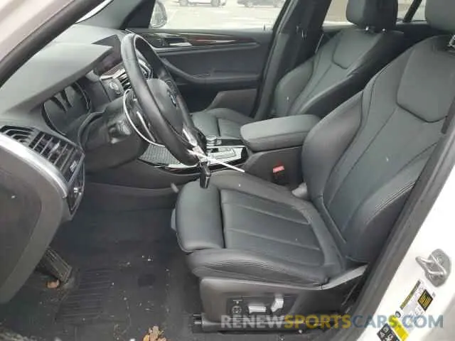 7 Photograph of a damaged car 5UXTY5C03M9H72722 BMW X3 2021