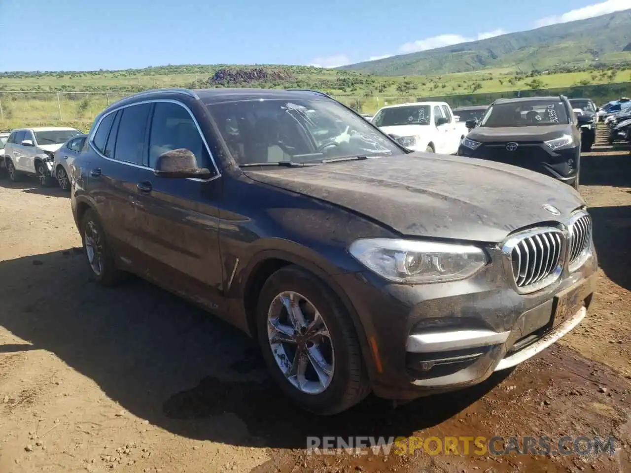 9 Photograph of a damaged car 5UXTY5C03M9H76091 BMW X3 2021