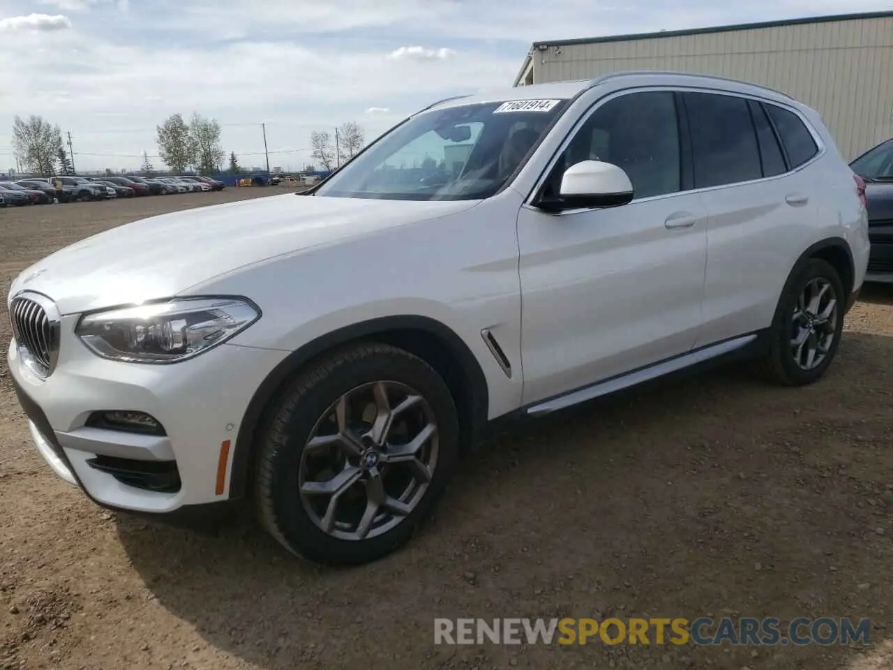 1 Photograph of a damaged car 5UXTY5C04M9H00881 BMW X3 2021