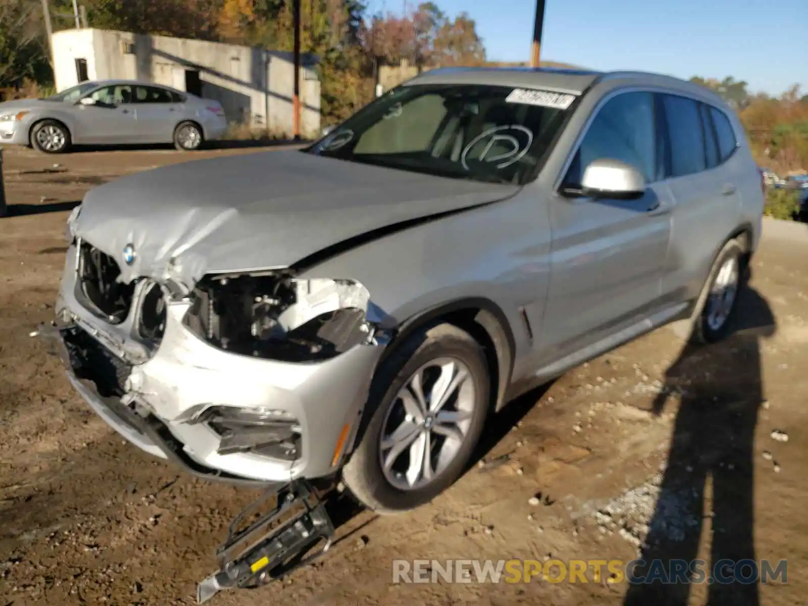 2 Photograph of a damaged car 5UXTY5C04M9H97144 BMW X3 2021