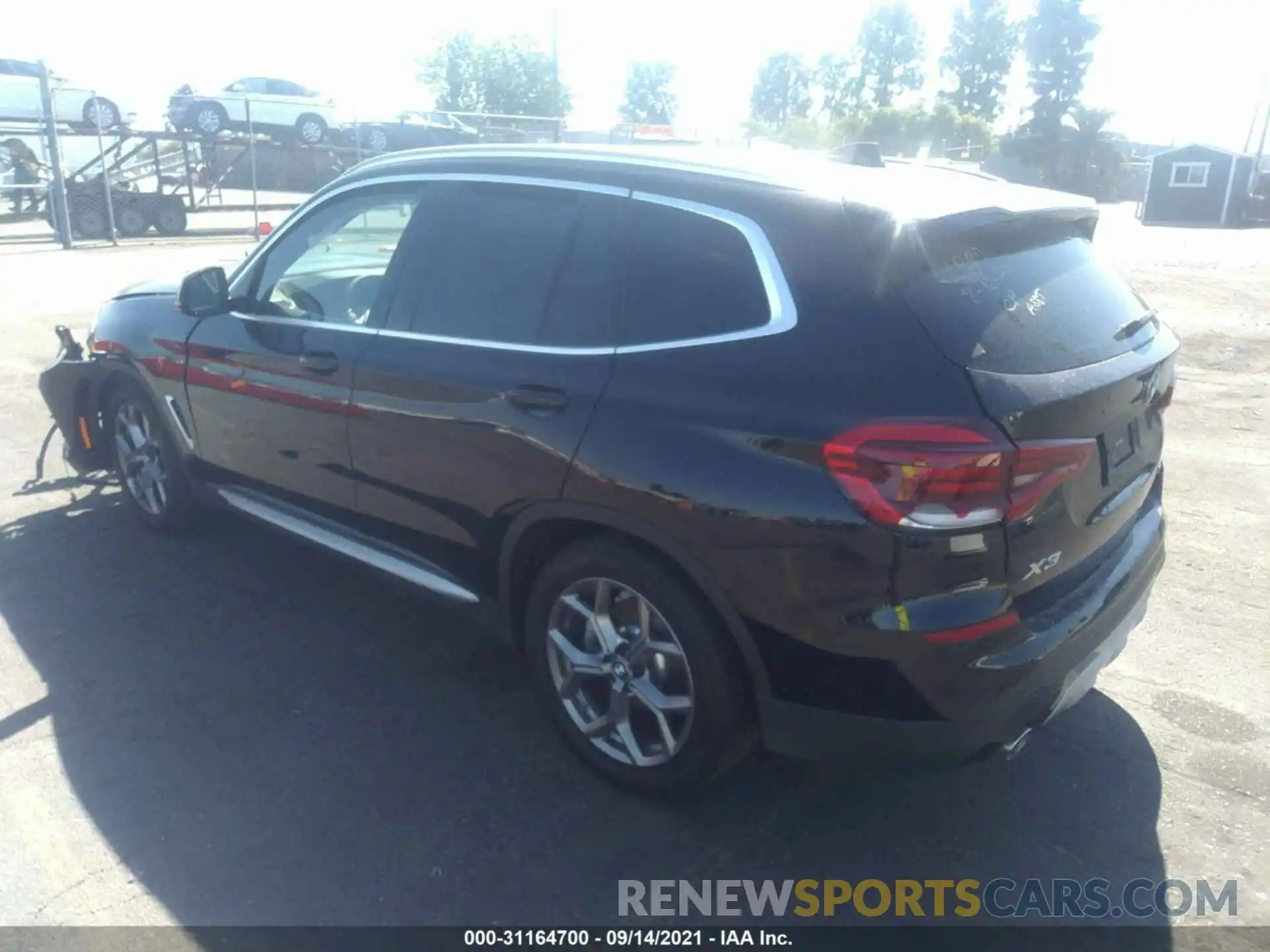 3 Photograph of a damaged car 5UXTY5C05M9D79143 BMW X3 2021