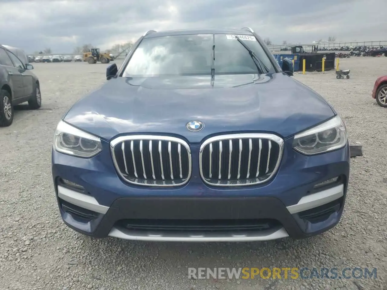 5 Photograph of a damaged car 5UXTY5C05M9F43328 BMW X3 2021