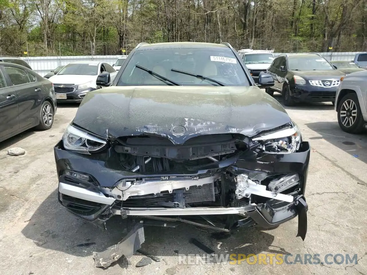 5 Photograph of a damaged car 5UXTY5C05M9H25319 BMW X3 2021