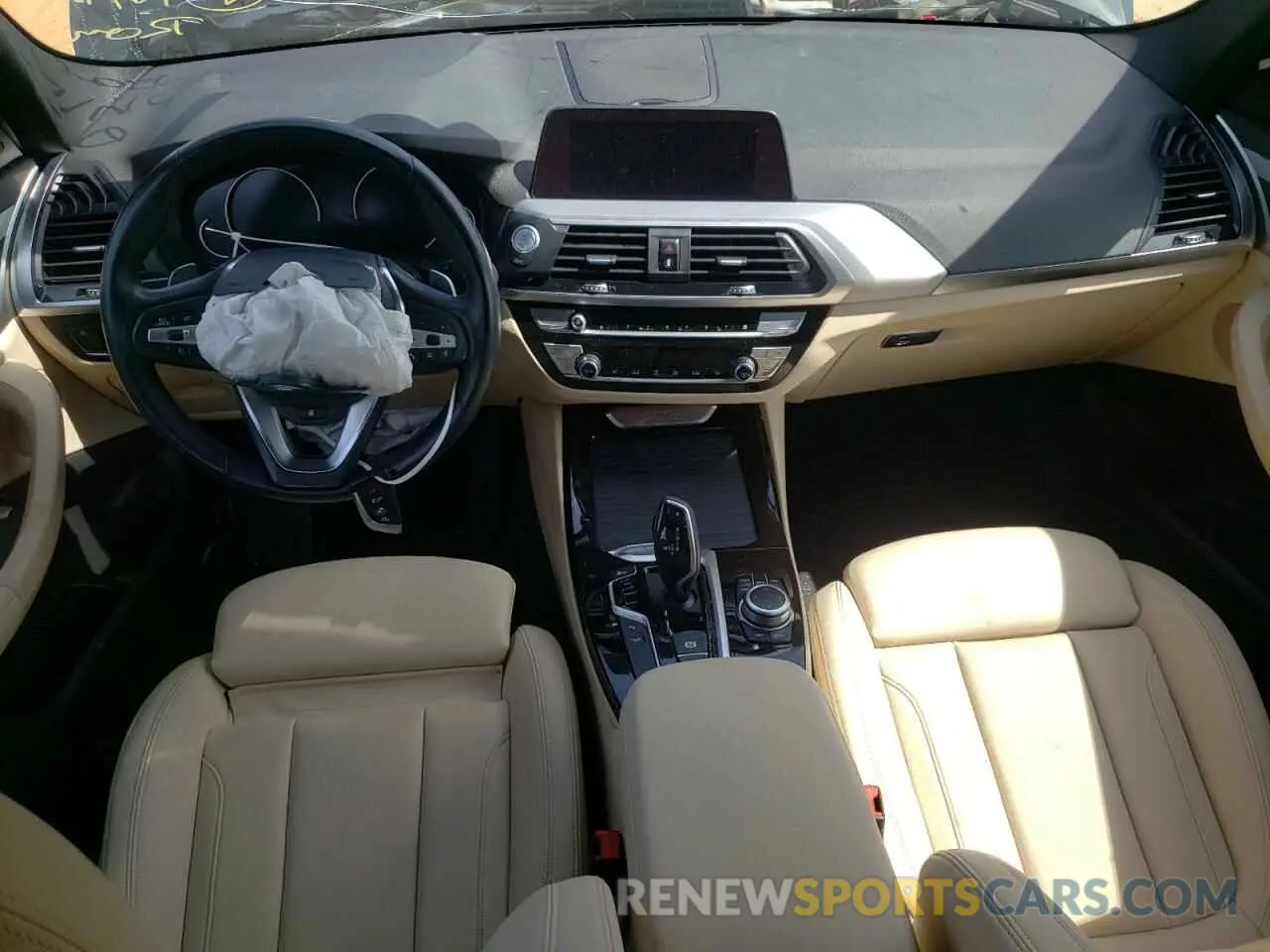 8 Photograph of a damaged car 5UXTY5C05M9H25319 BMW X3 2021