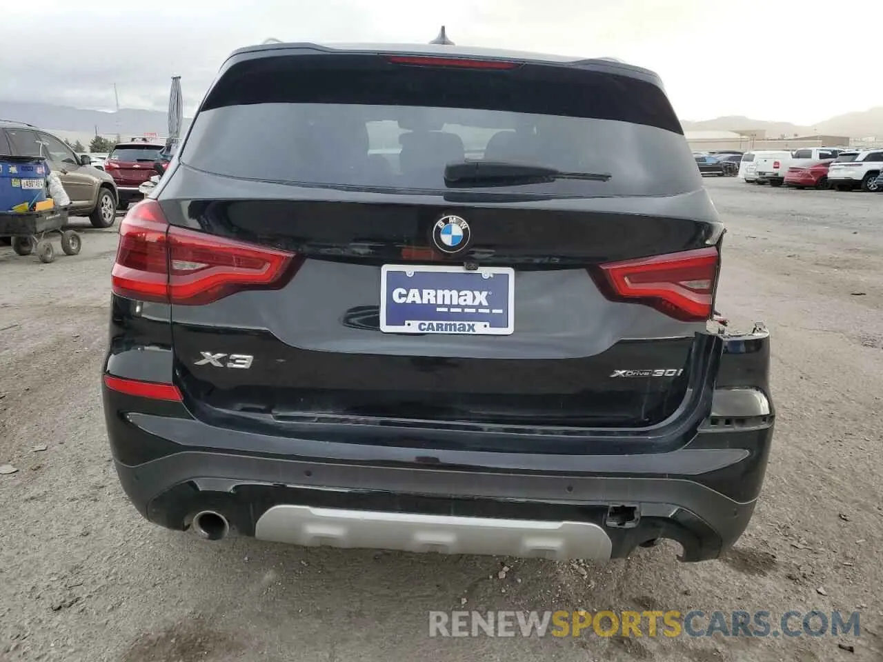 6 Photograph of a damaged car 5UXTY5C05M9H89666 BMW X3 2021