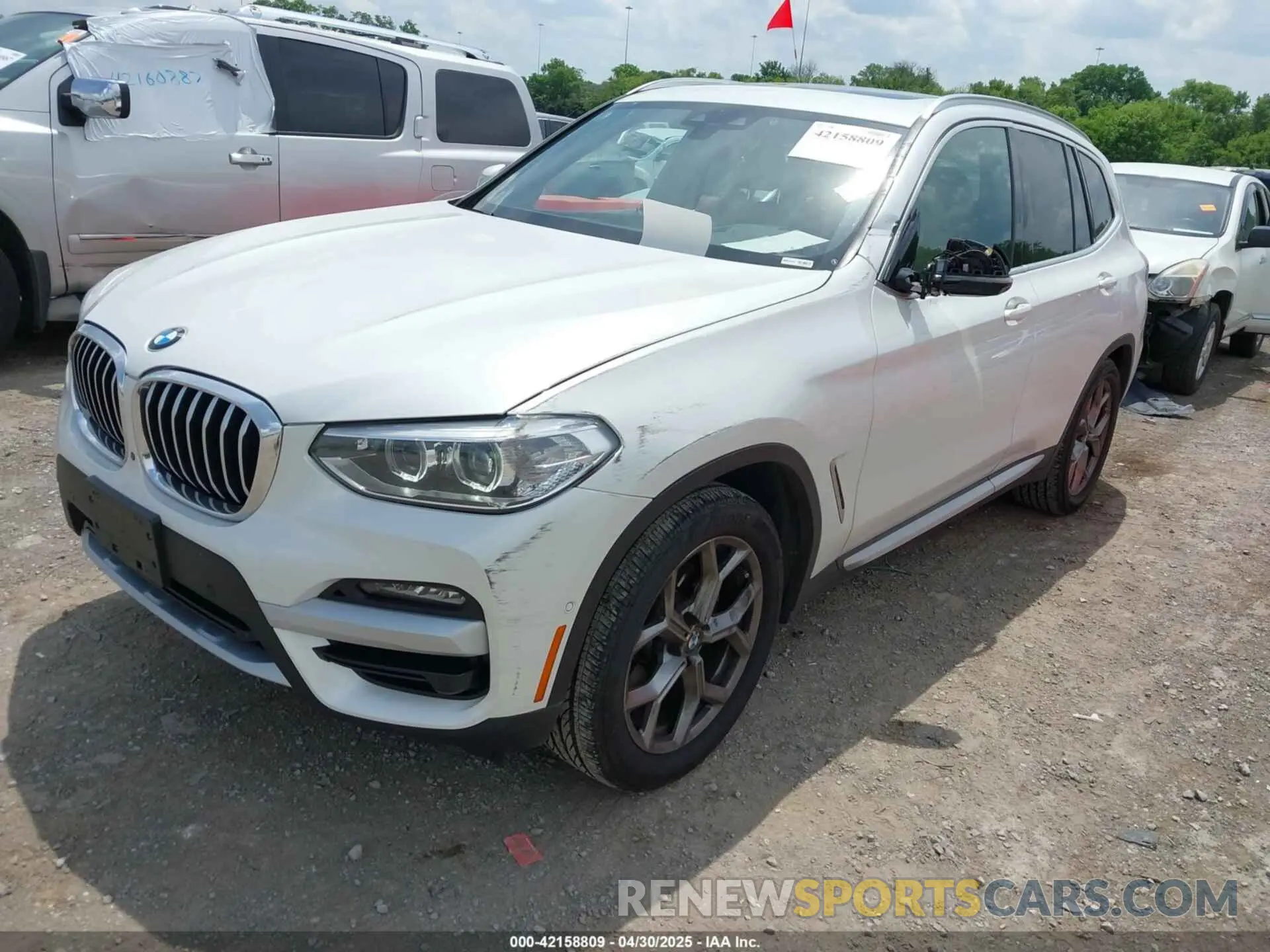 6 Photograph of a damaged car 5UXTY5C06M9E21979 BMW X3 2021