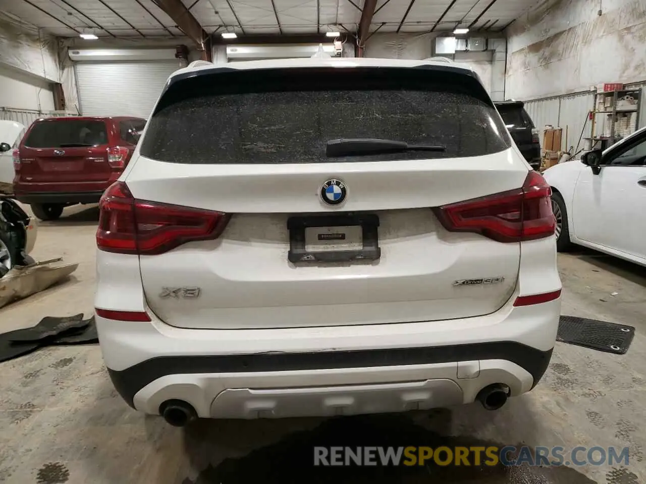6 Photograph of a damaged car 5UXTY5C06M9E76934 BMW X3 2021