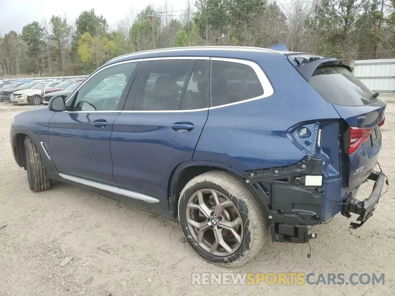 2 Photograph of a damaged car 5UXTY5C06M9F30958 BMW X3 2021