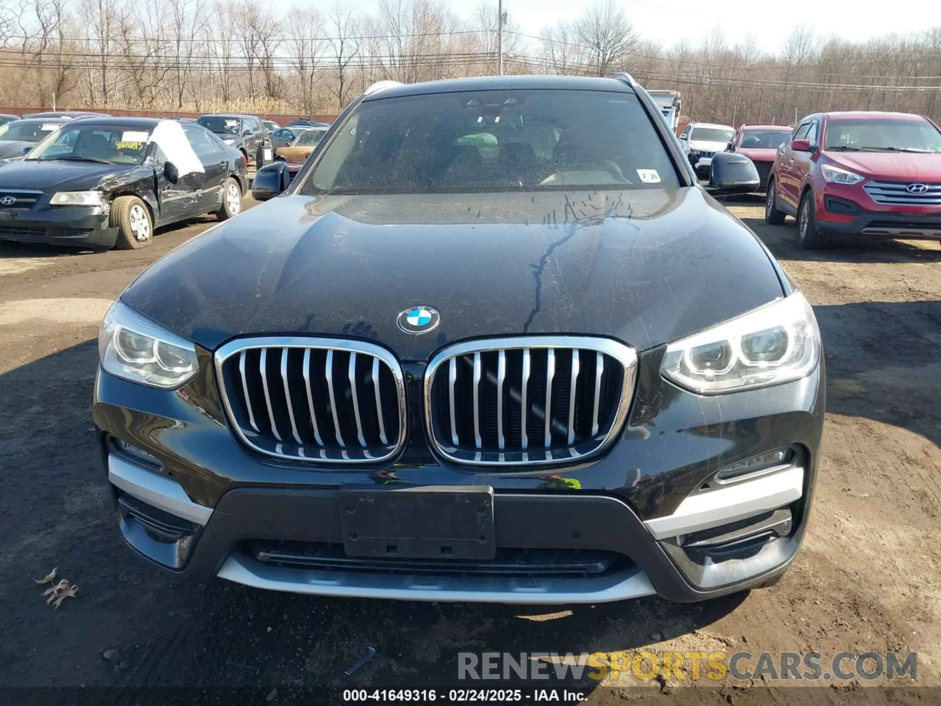 12 Photograph of a damaged car 5UXTY5C06M9H71094 BMW X3 2021