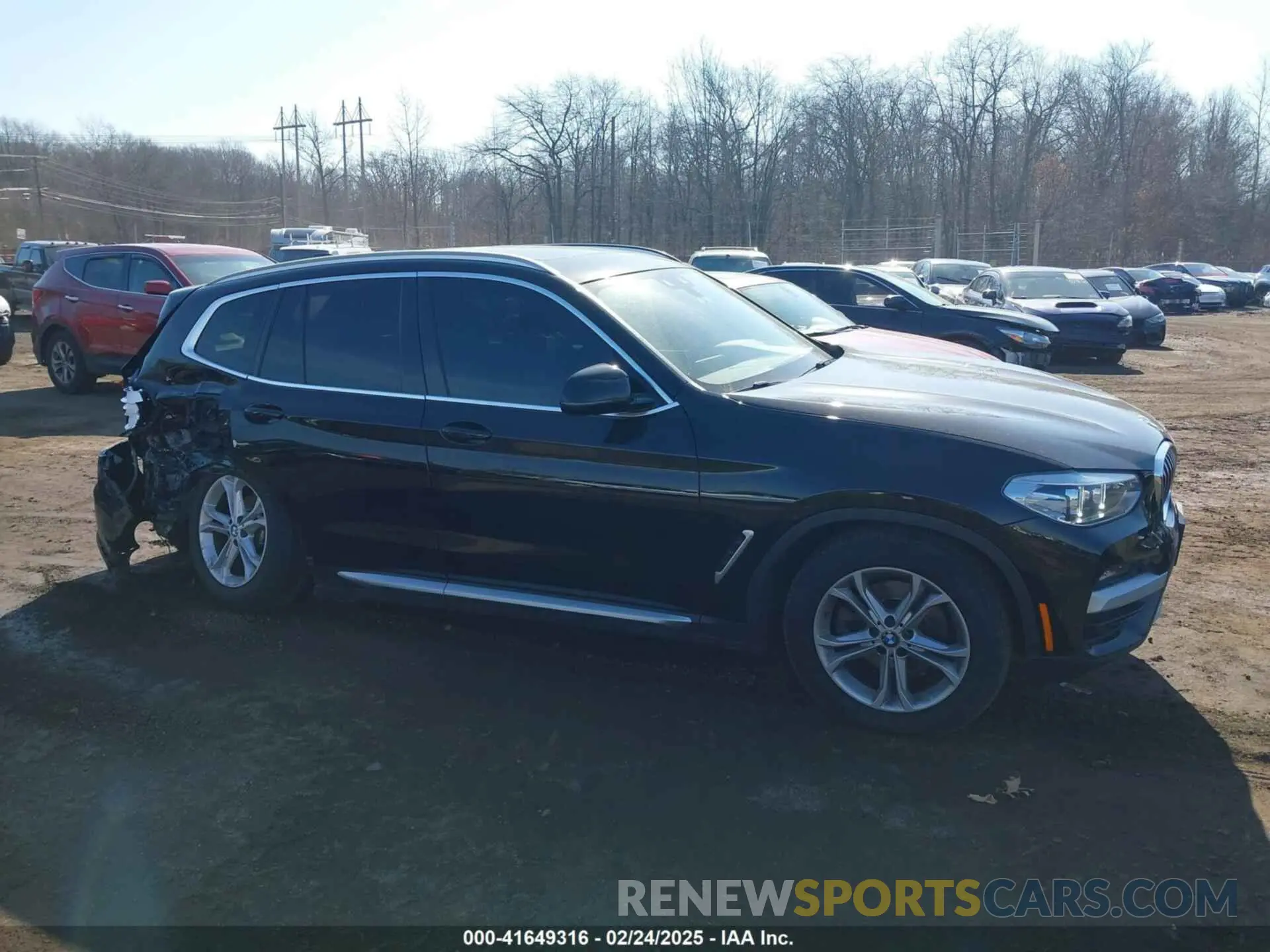 13 Photograph of a damaged car 5UXTY5C06M9H71094 BMW X3 2021