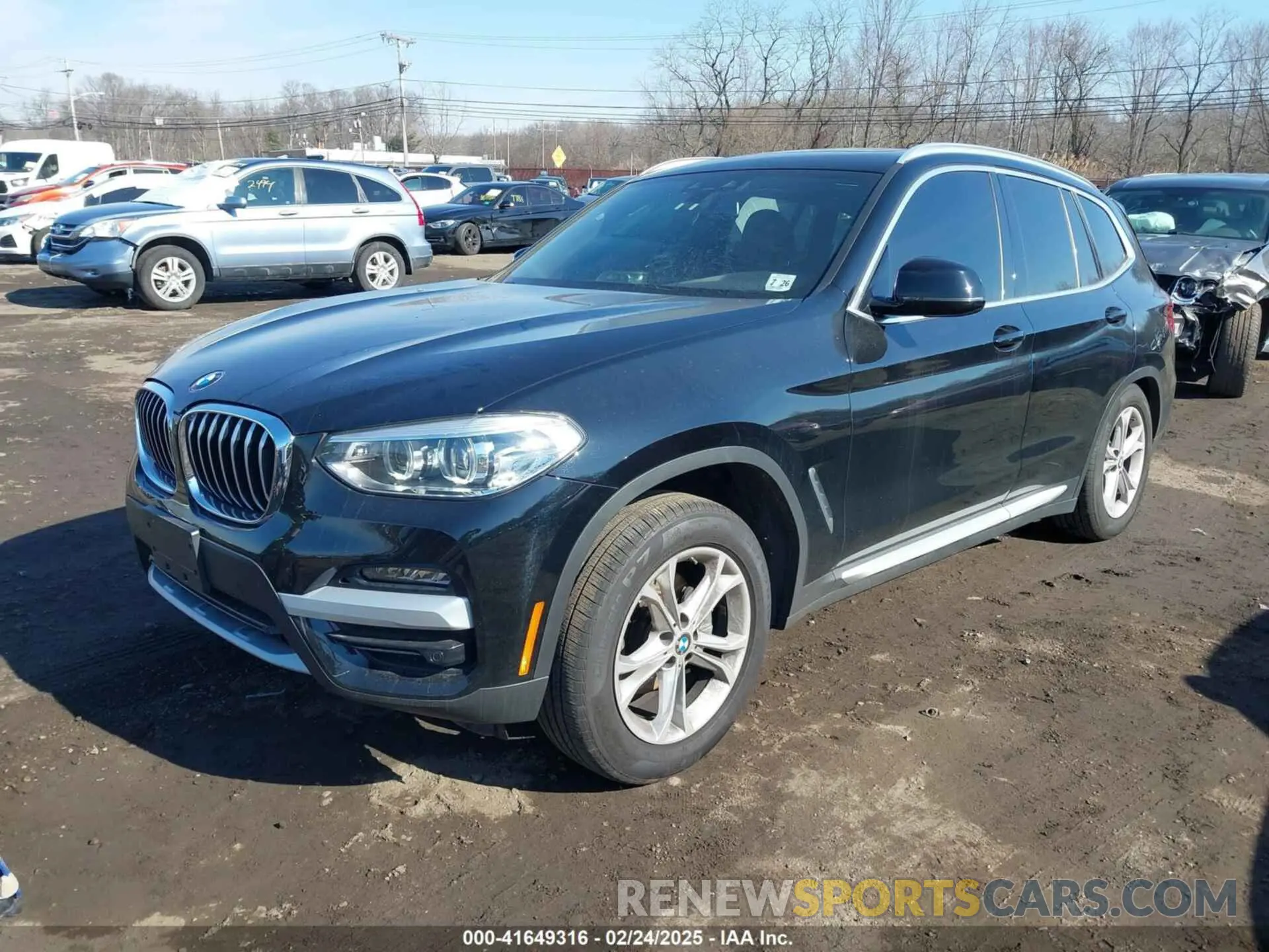 2 Photograph of a damaged car 5UXTY5C06M9H71094 BMW X3 2021