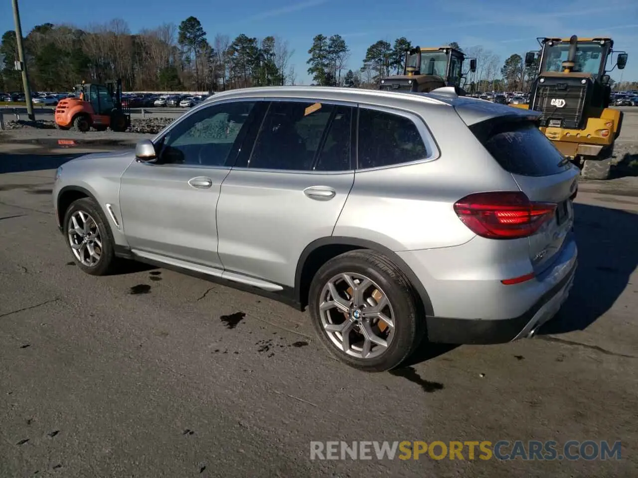 2 Photograph of a damaged car 5UXTY5C06M9H92303 BMW X3 2021