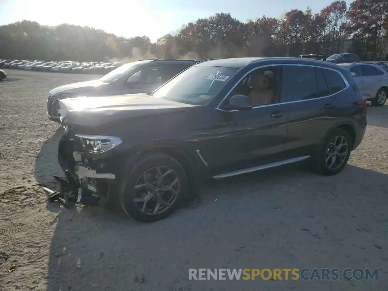 1 Photograph of a damaged car 5UXTY5C07M9E96593 BMW X3 2021