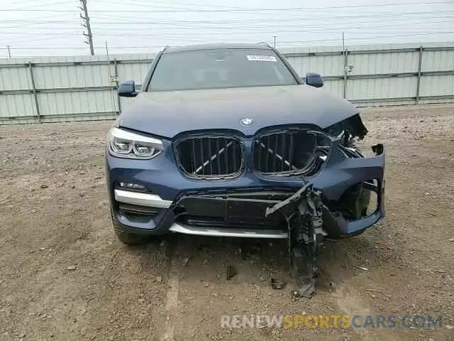 13 Photograph of a damaged car 5UXTY5C07M9H17366 BMW X3 2021