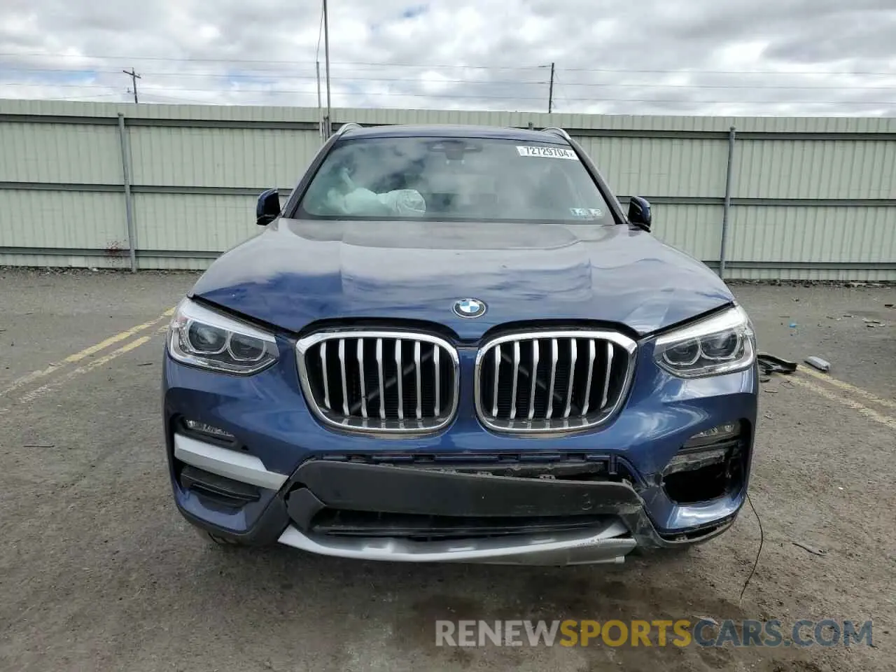 5 Photograph of a damaged car 5UXTY5C07M9H40467 BMW X3 2021