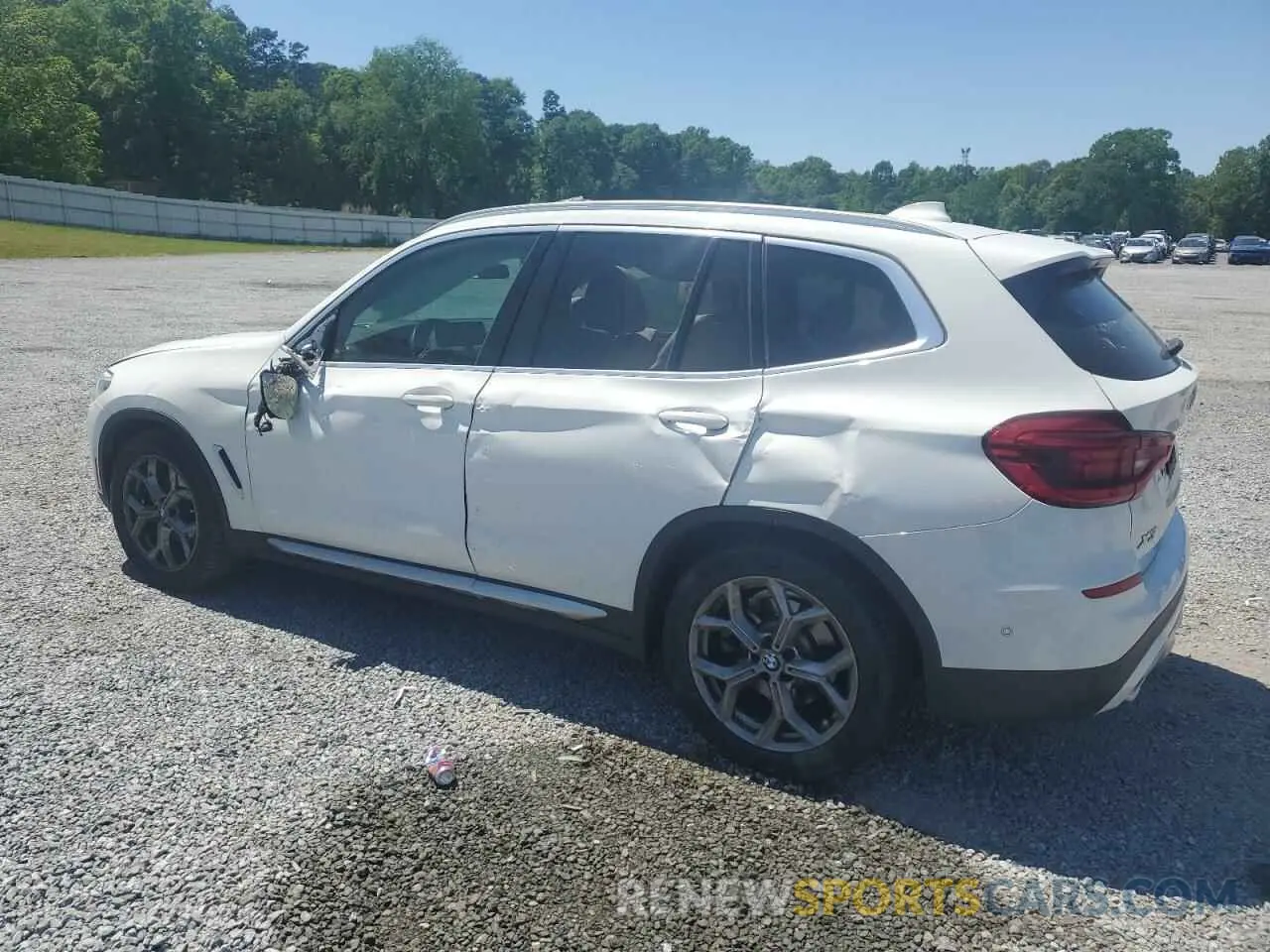 2 Photograph of a damaged car 5UXTY5C07M9H69645 BMW X3 2021