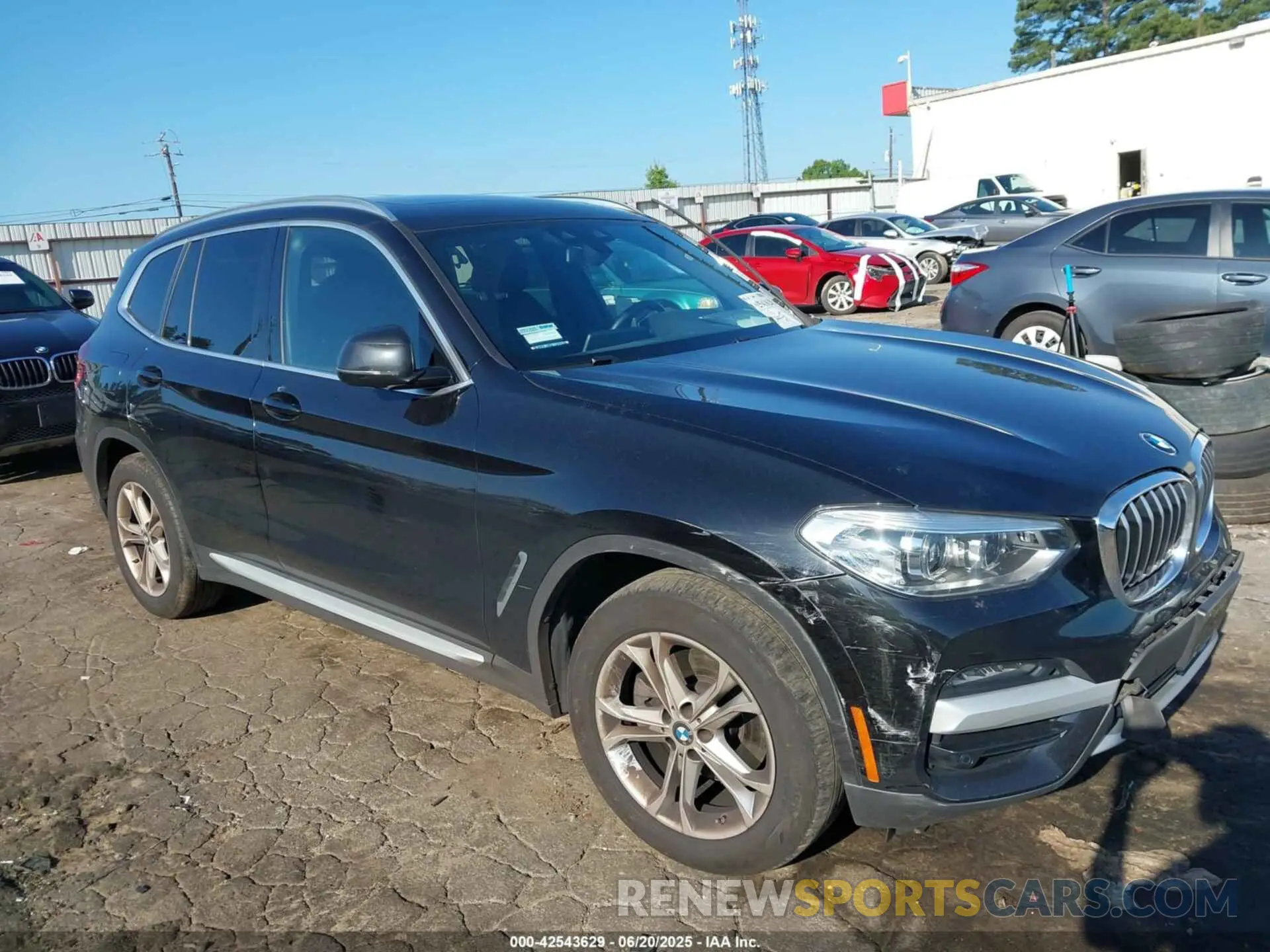 12 Photograph of a damaged car 5UXTY5C08M9E22406 BMW X3 2021