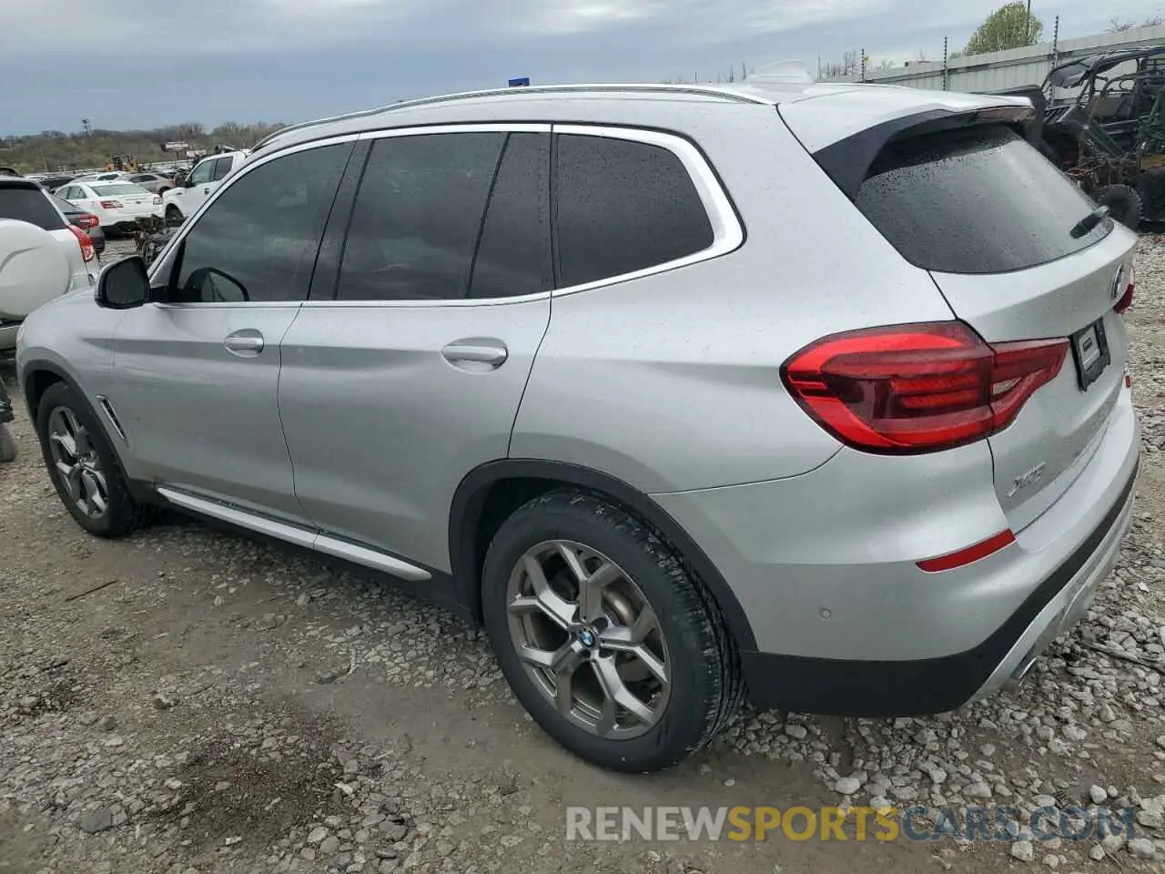2 Photograph of a damaged car 5UXTY5C08M9E42493 BMW X3 2021