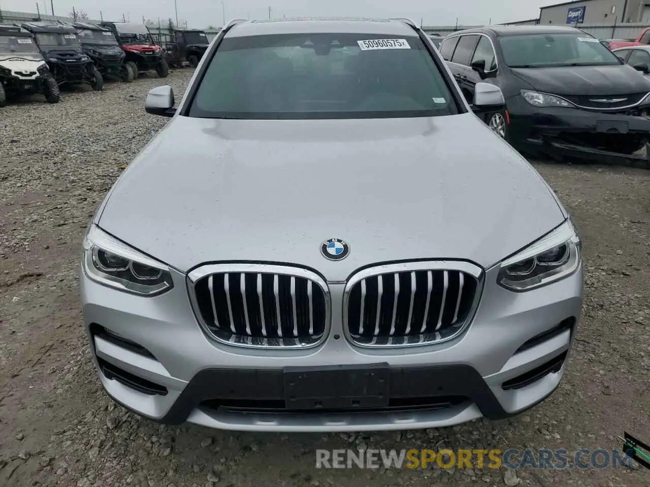 5 Photograph of a damaged car 5UXTY5C08M9E42493 BMW X3 2021