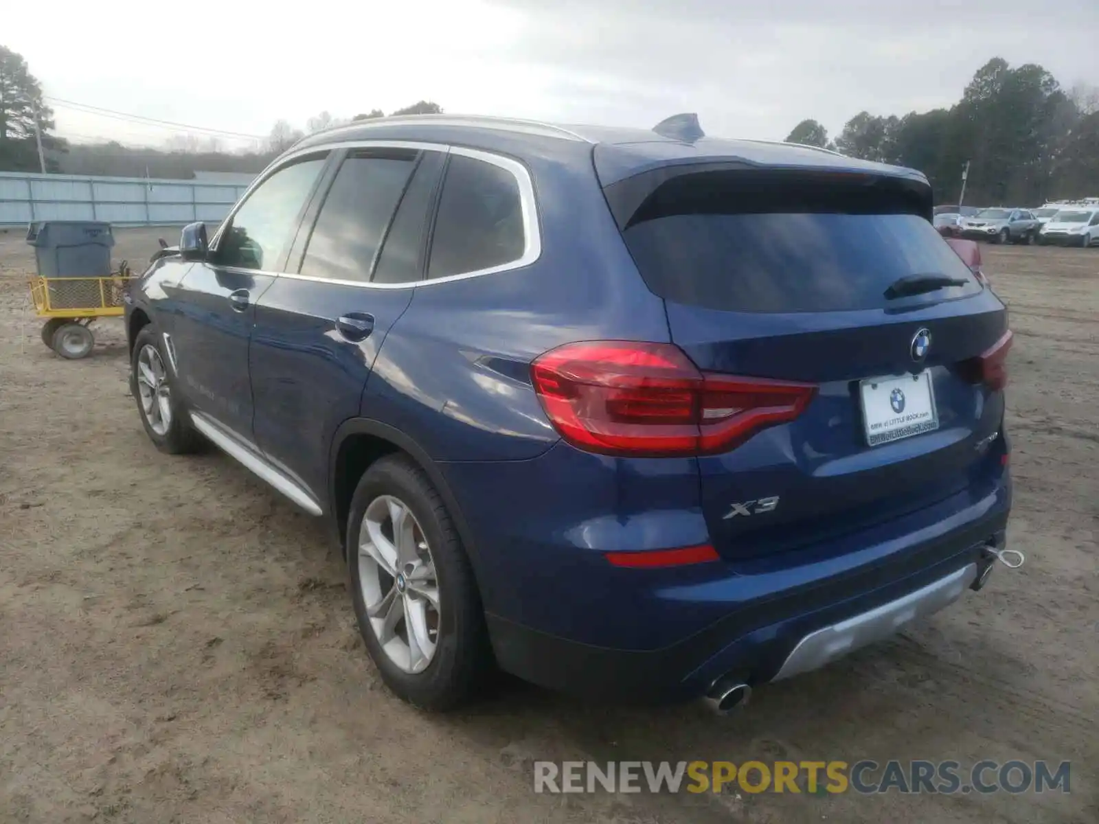 3 Photograph of a damaged car 5UXTY5C08M9E84839 BMW X3 2021