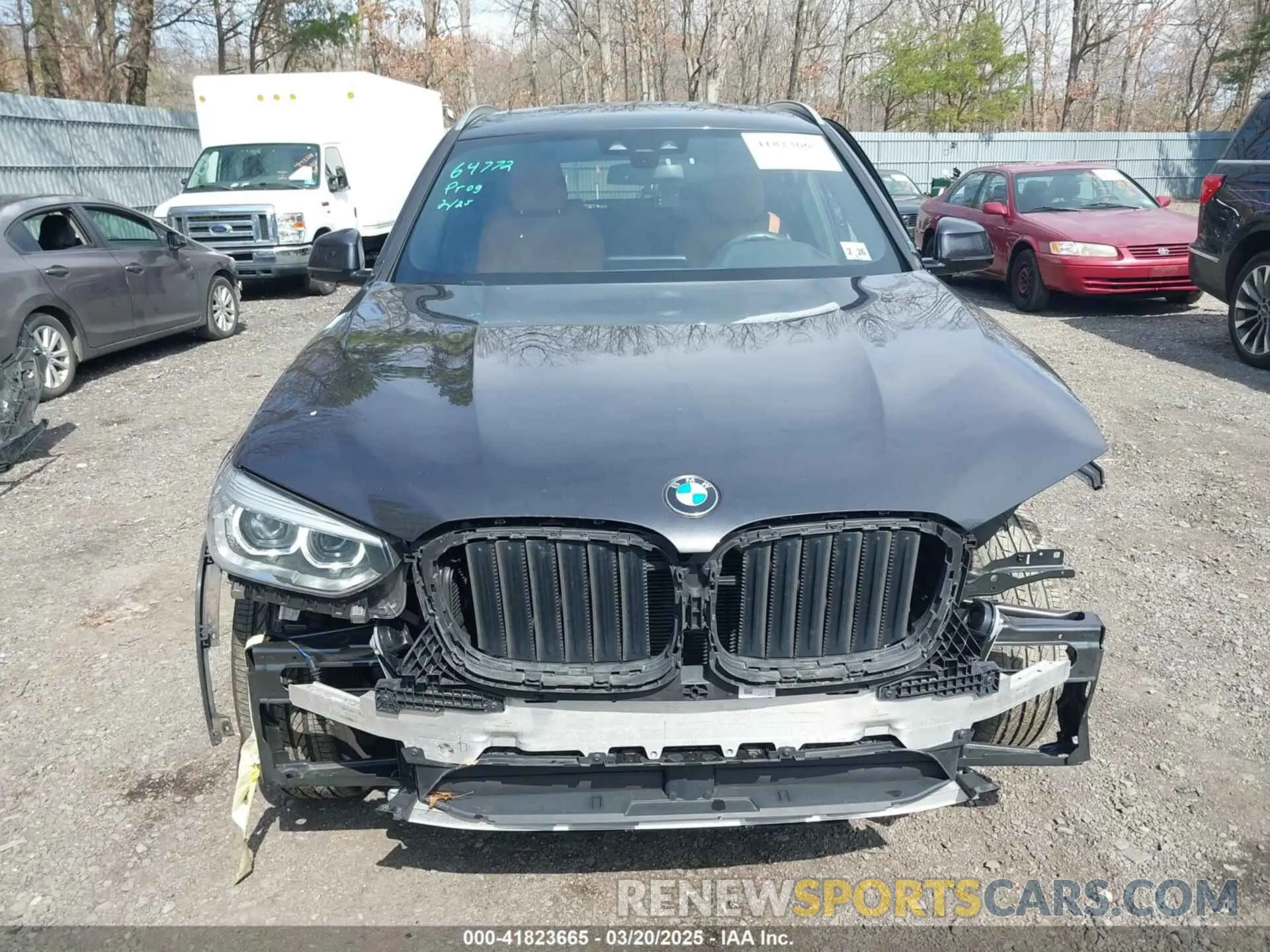 12 Photograph of a damaged car 5UXTY5C08M9F86237 BMW X3 2021